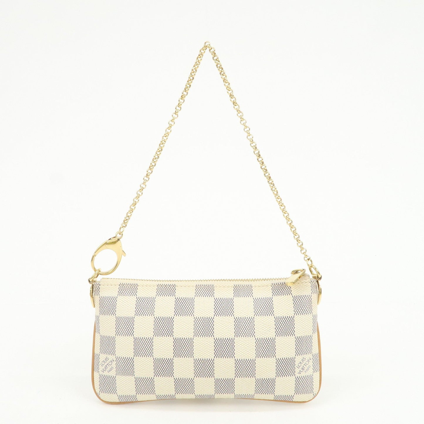 Louis Vuitton Damier Azur Pochette Milla MM Mini Pouch N60027【Pre-order】