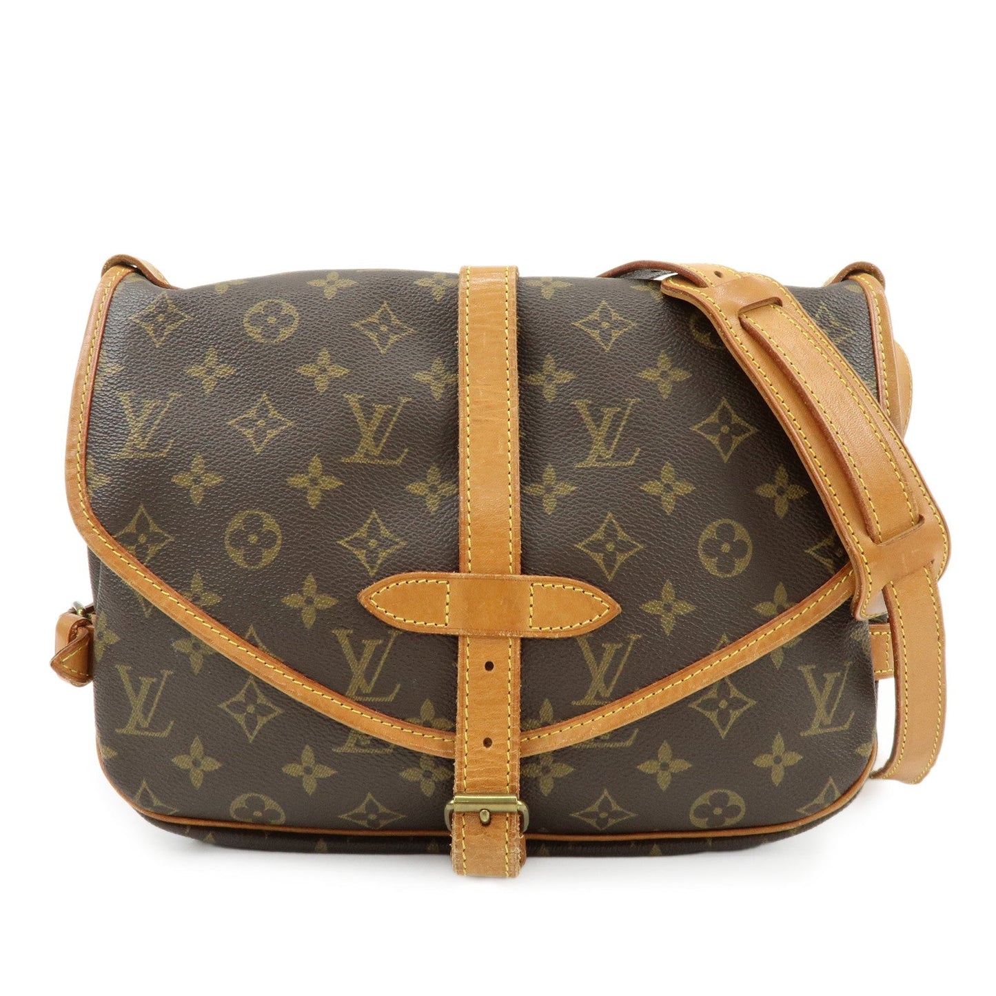 Louis Vuitton Monogram Saumur 30 Shoulder Bag Brown M42256【Pre-order】