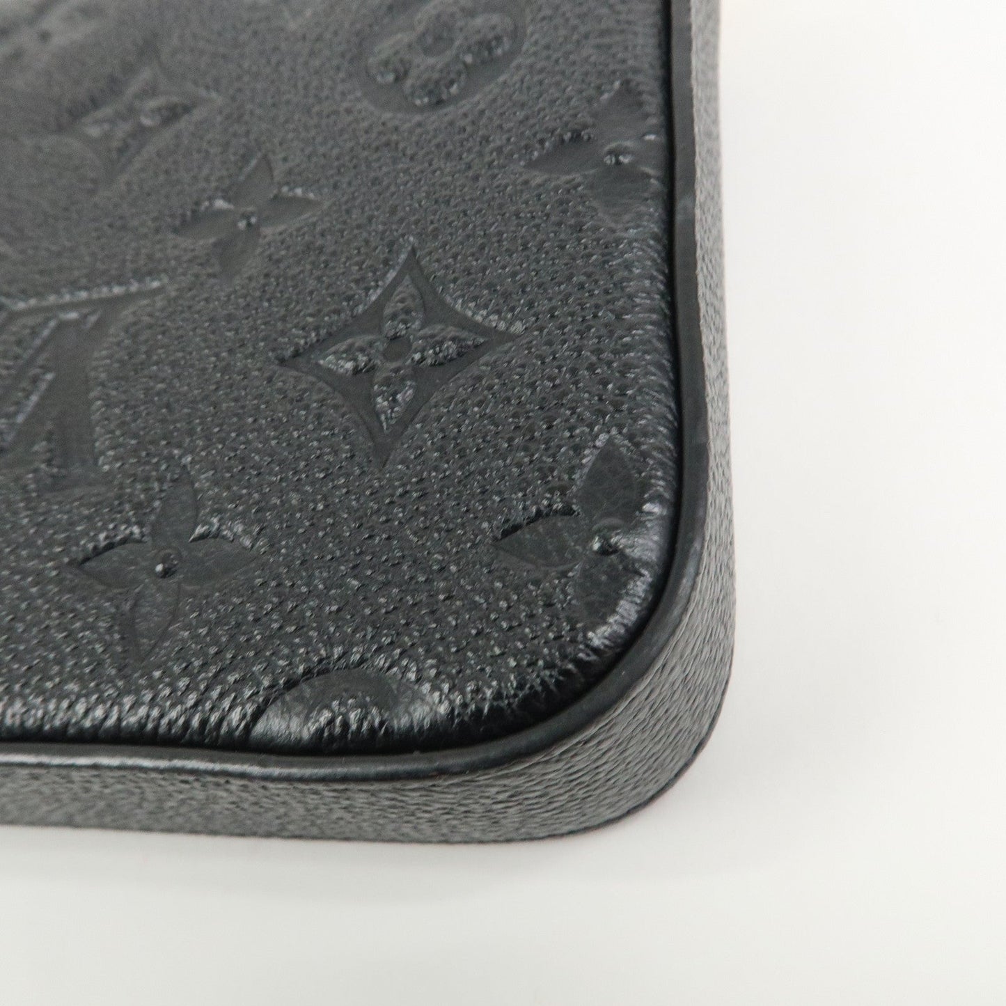 Louis Vuitton Monogram Empreinte Pochette Fﾃｩlicie Noir Black M82477【Pre-order】