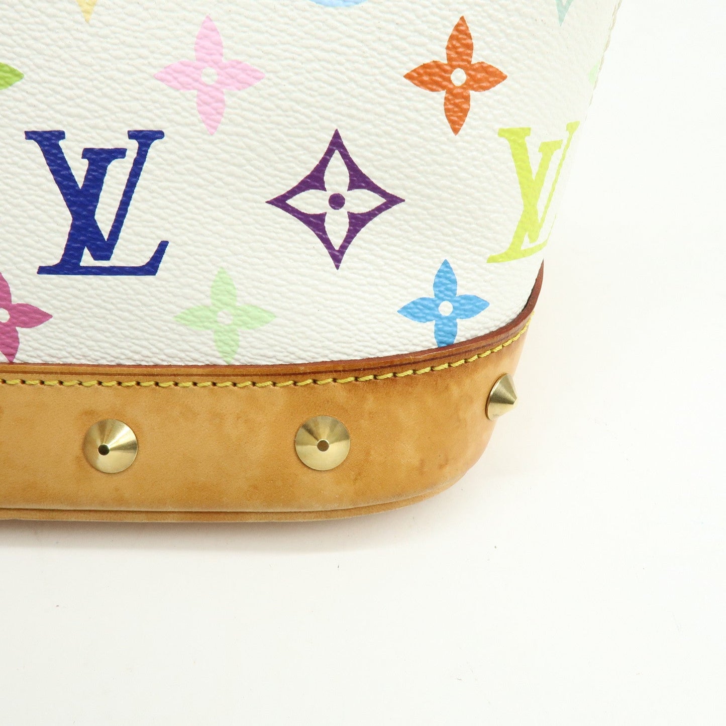 Louis Vuitton Monogram Multicolor Alma PM Hand Bag Blanc M92647【Pre-order】