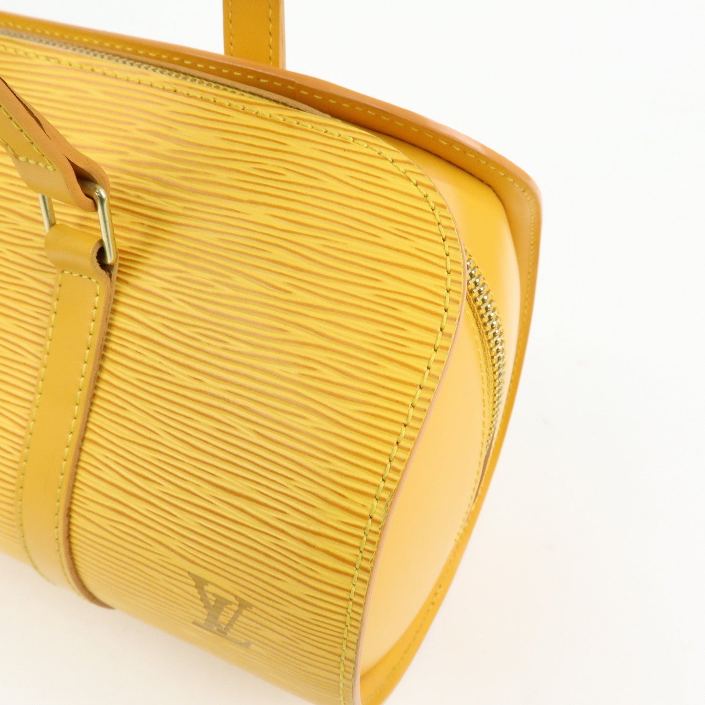 Louis Vuitton Epi Leather Soufflot Hand Bag Tassili Yellow M52229【Pre-order】
