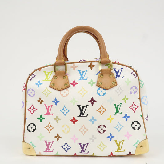 Louis Vuitton Monogram Multicolor Trouville Hand Bag Blanc M92663【Pre-order】