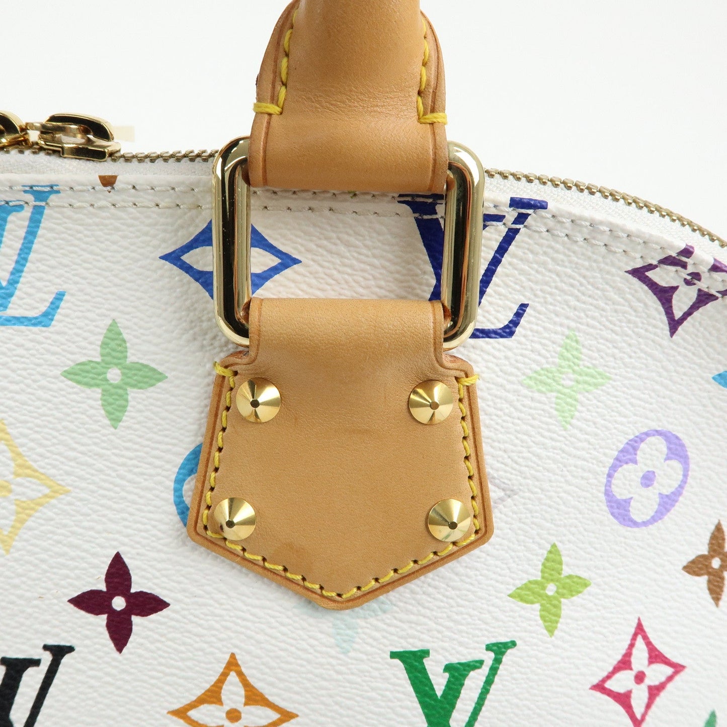 Louis Vuitton Monogram Multicolor Alma PM Hand Bag Blanc M92647【Pre-order】