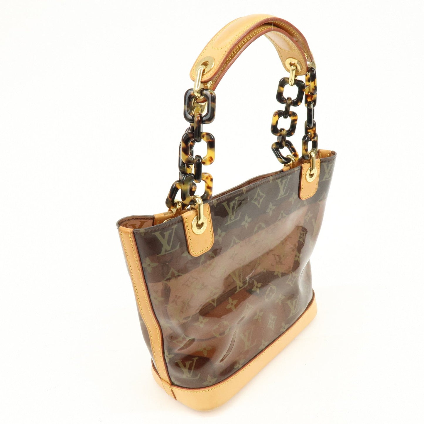Louis Vuitton Monogram Cabas Ambre PM Tote Bag Clear Brown M92502【Pre-order】