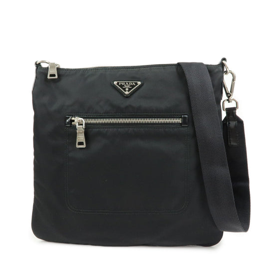 Prada Triangle Logo Nylon Shoulder Bag Crossbody Bag Black BT0715【Pre-order】