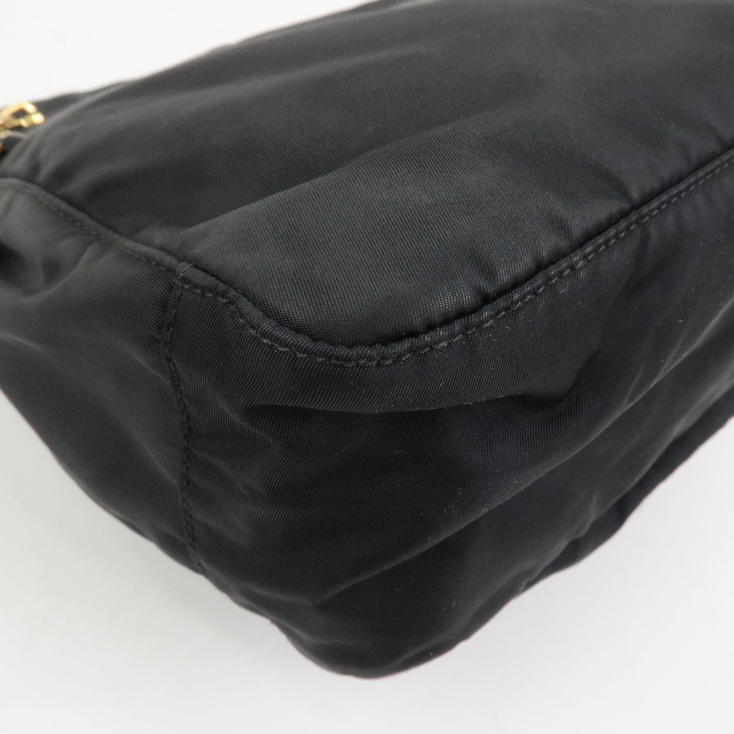 Prada Logo Nylon Saffiano Leather Shoulder Bag Crossbody Bag Black【Pre-order】