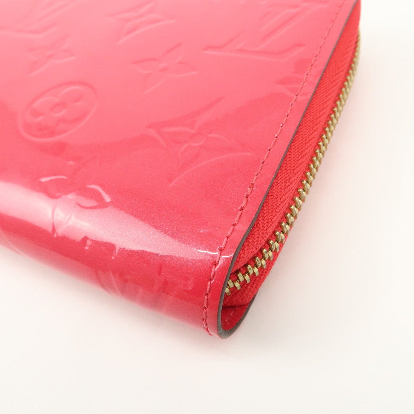 Louis Vuitton Monogram Vernis Round Zippy Wallet Hot Pink M93058【Pre-order】