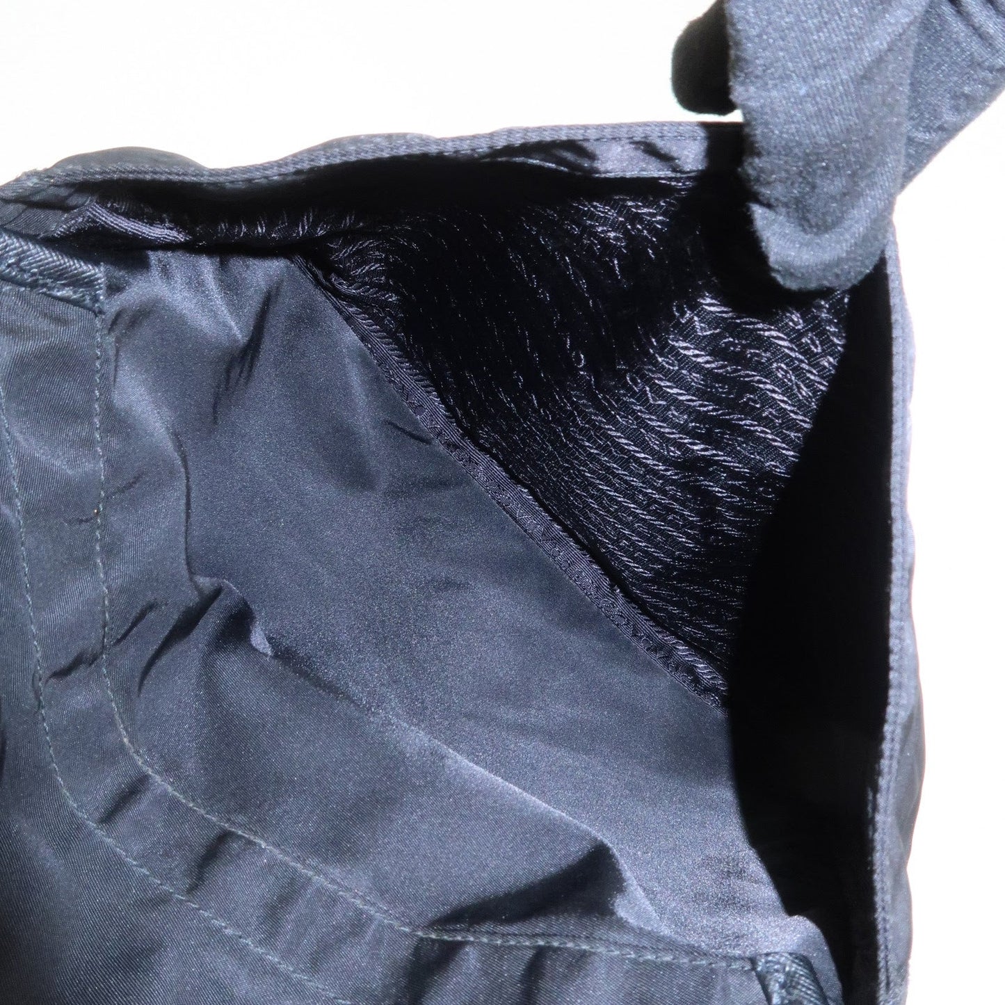 Prada Nylon Saffiano Leather Shoulder Bag Black VA0269【Pre-order】