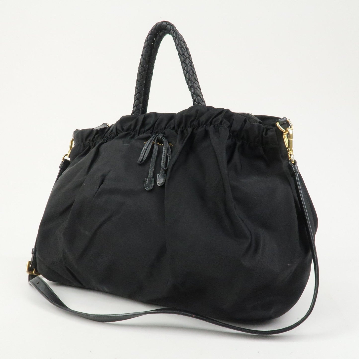 Prada Tessuto Nylon Leather 2Way Bag Tote Bag Shoulder Bag BN1845【Pre-order】