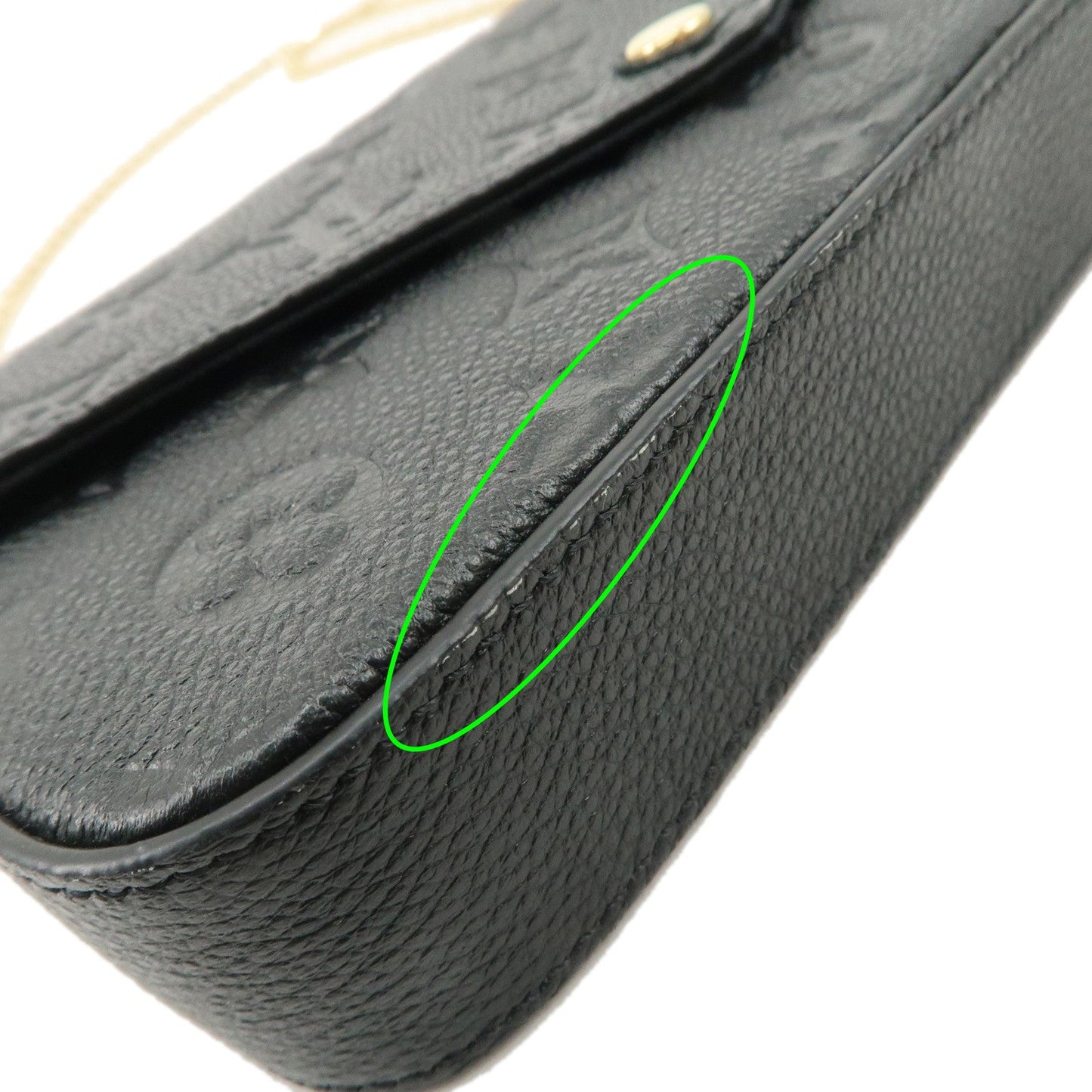Louis Vuitton Monogram Empreinte Pochette Felicie Noir M82477【Pre-order】