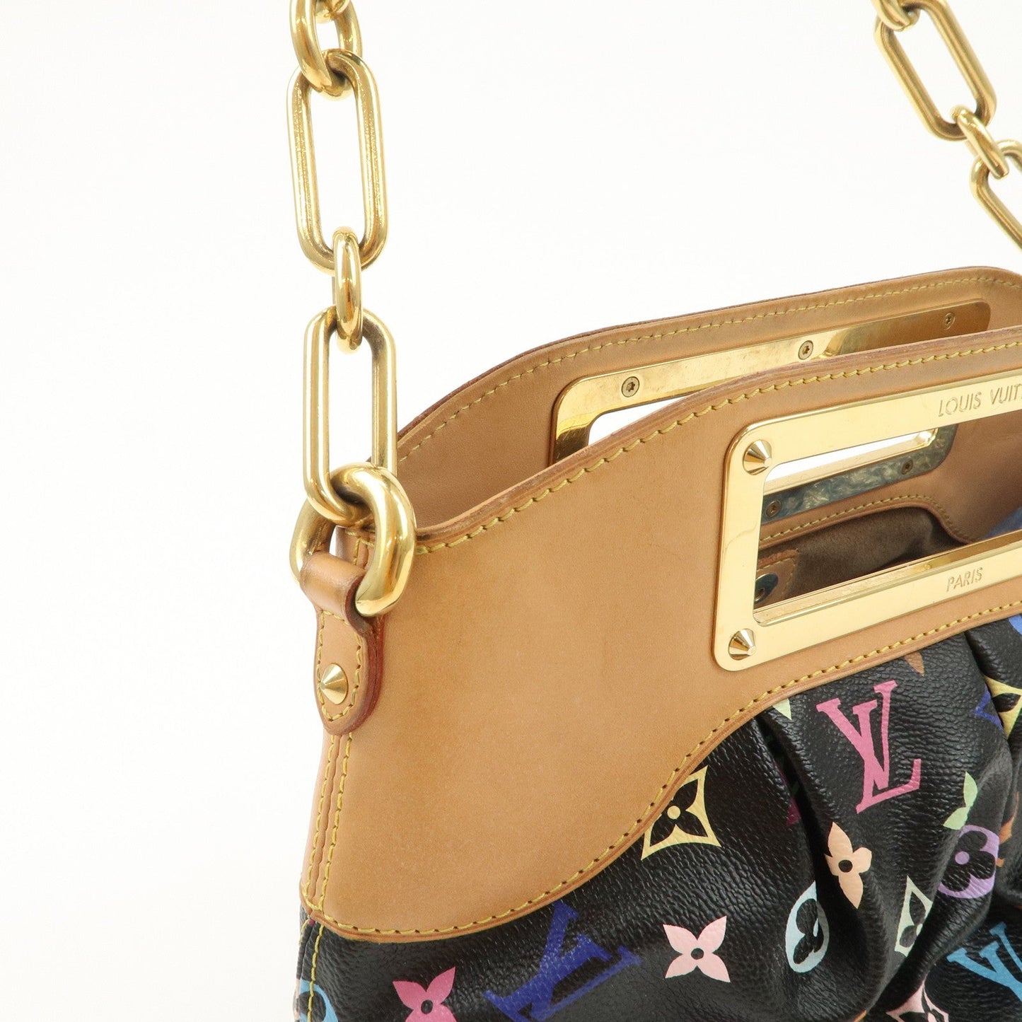Louis Vuitton Monogram Multicolor Judy PM Hand Bag Noir M40258【Pre-order】