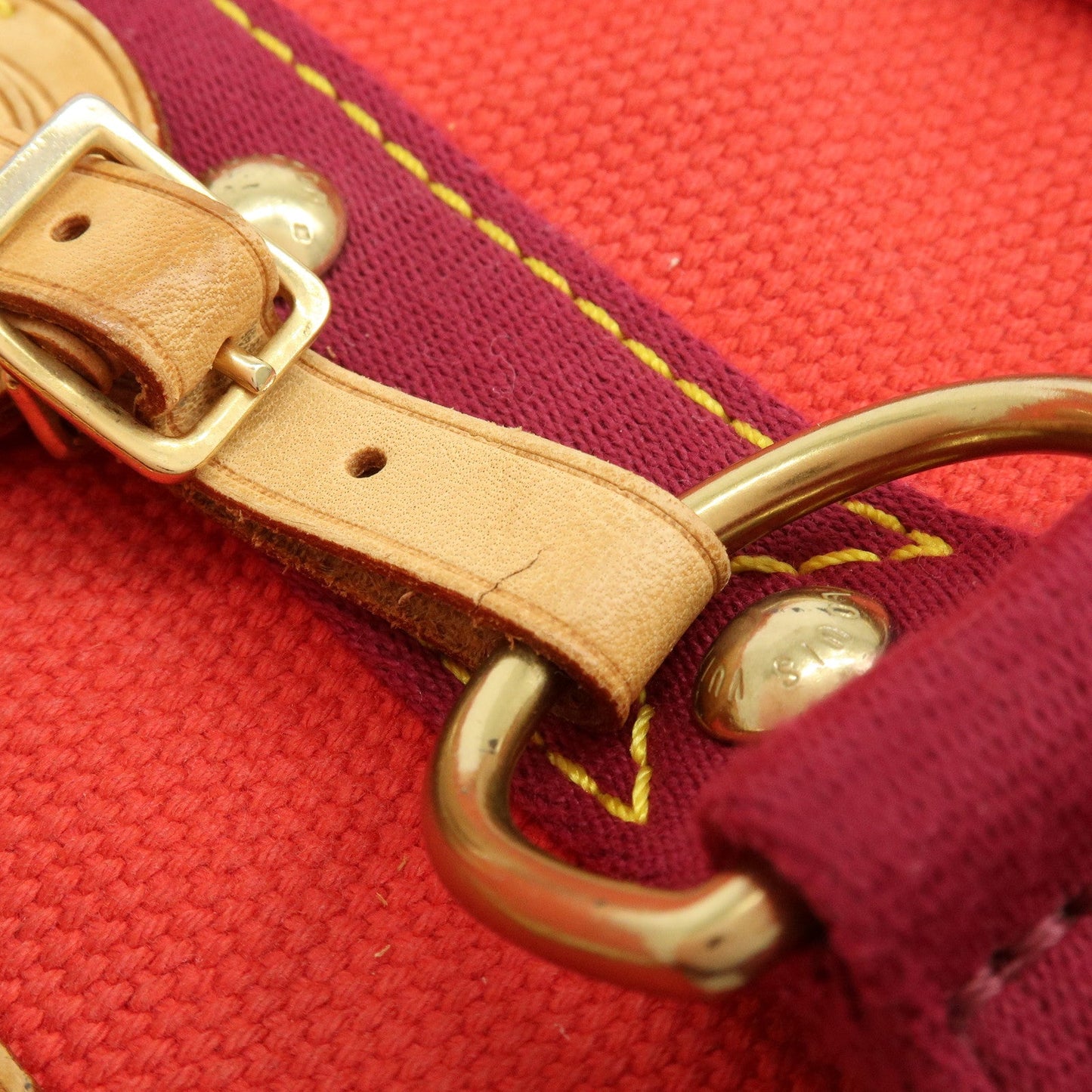 Louis Vuitton Antigua Cabas MM Tote Bag Hand Bag Rouge M40034【Pre-order】