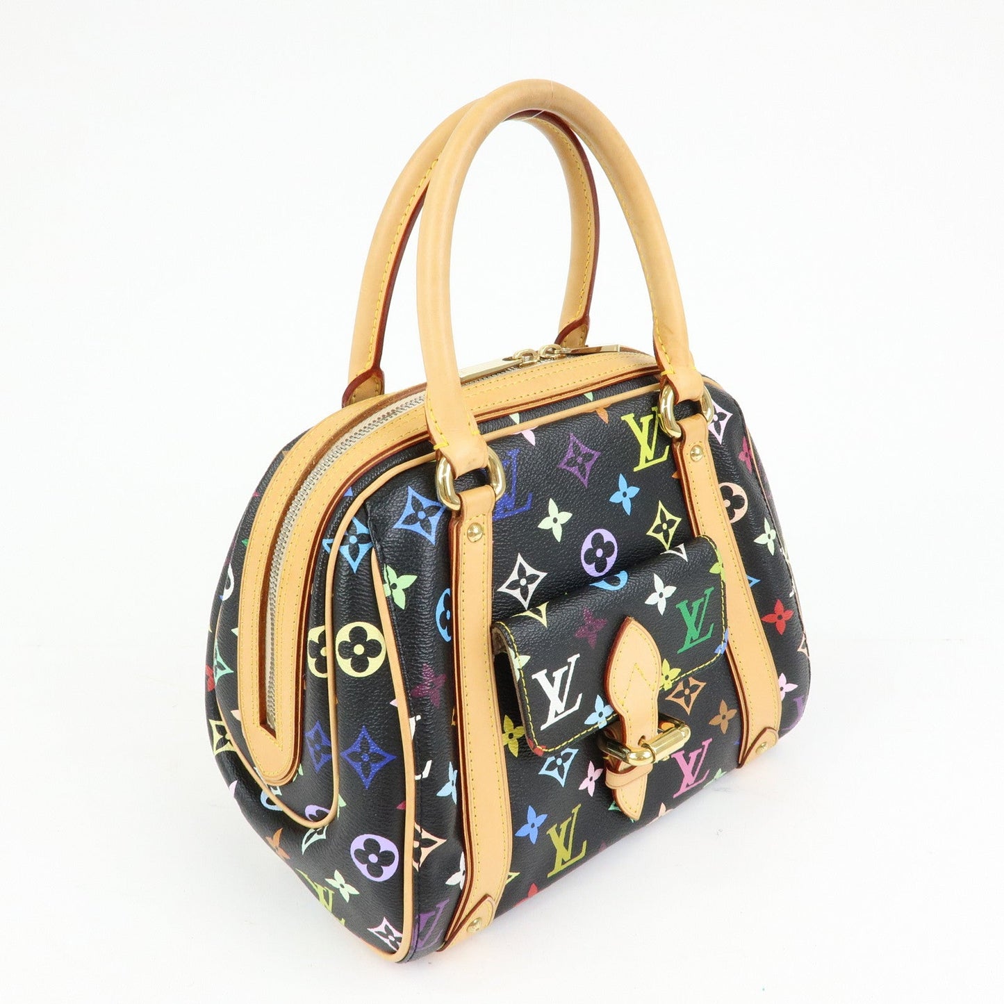 Louis Vuitton Monogram Multicolor Priscilla Hand Bag Noir M40097【Pre-order】