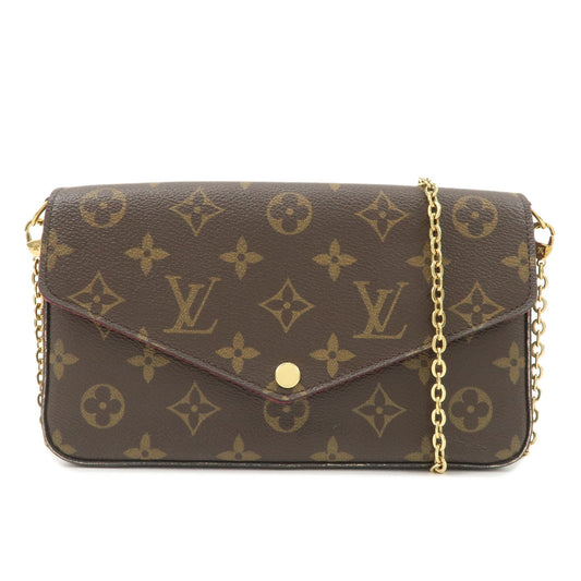 Louis Vuitton Monogram Pochette Felicie Shoulder Bag Brown M61276【Pre-order】