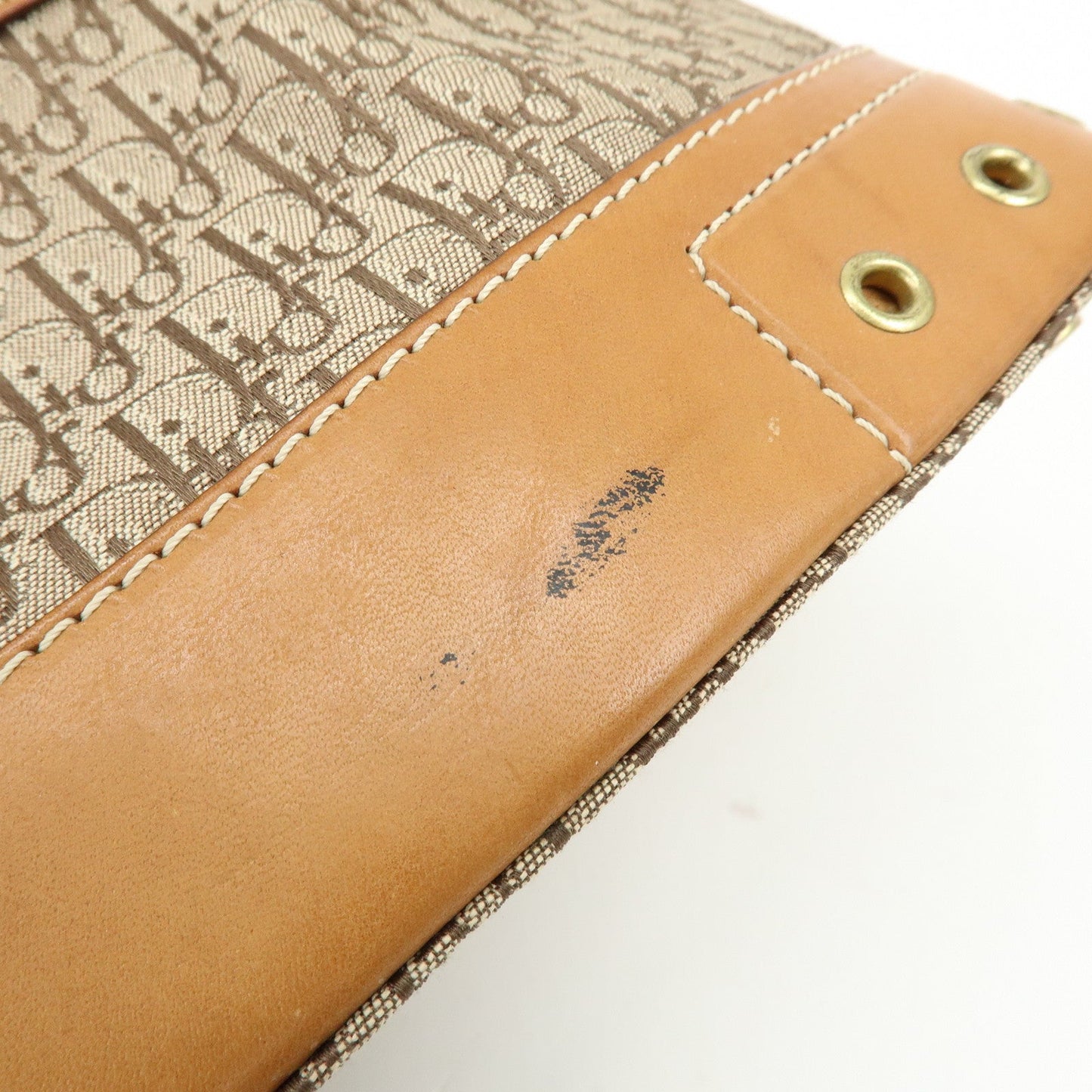 Christian Dior Trotter Street Chic Jacquard Canvas Leather Hand Bag【Pre-order】