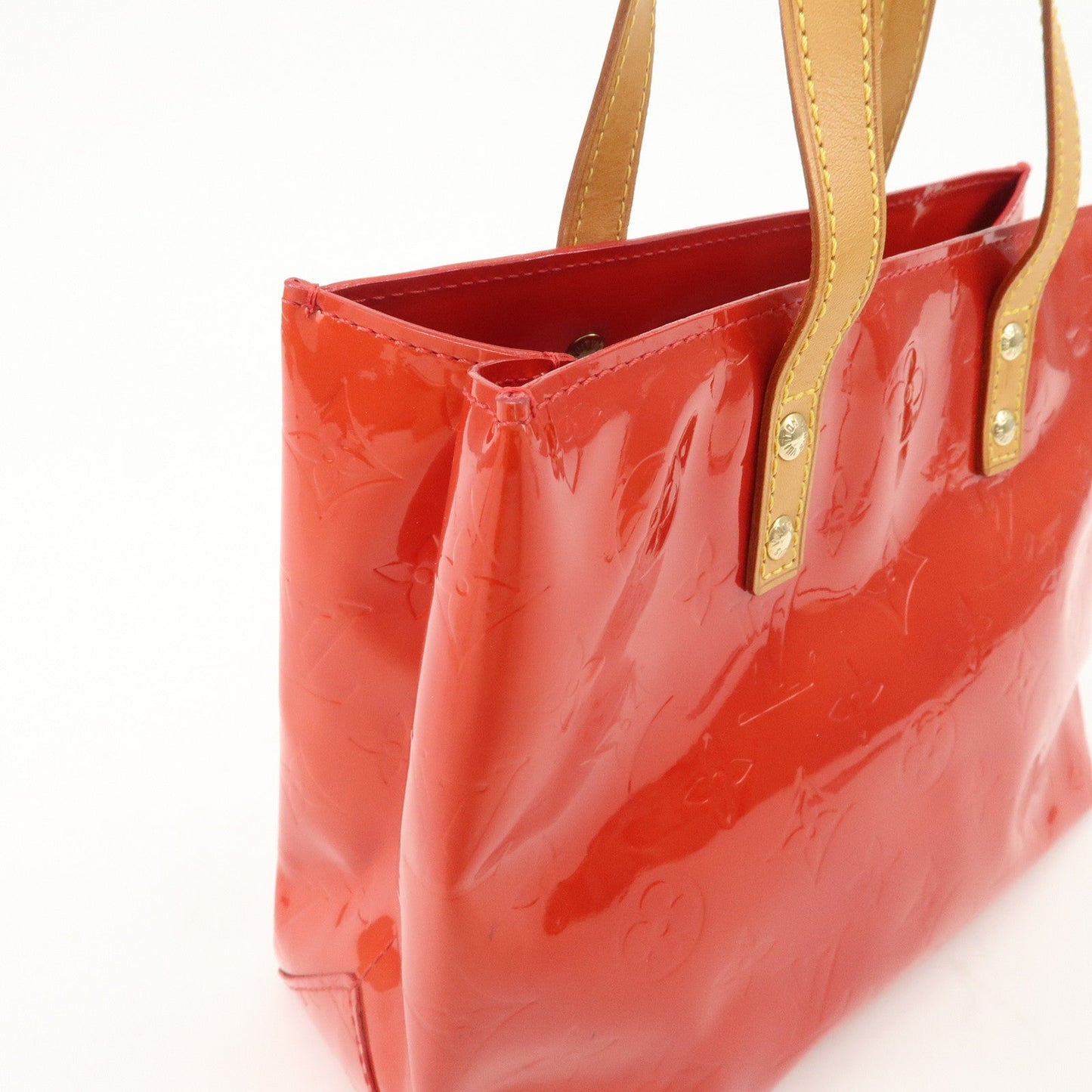Louis Vuitton Monogram Vernis Lead PM Hand Bag Rouge M91088【Pre-order】