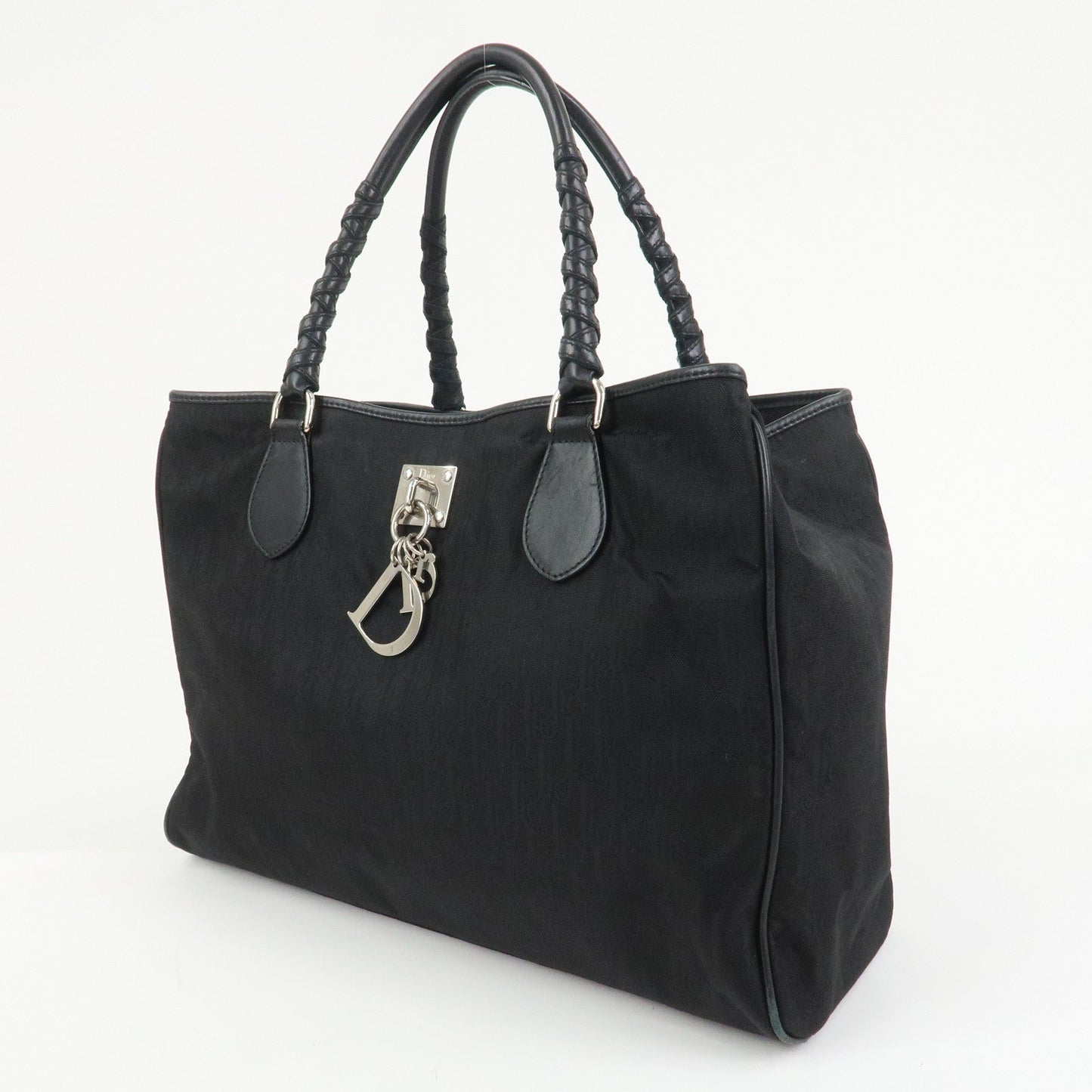 Christian Dior Trotter Nylon Canvas Leather Lovely Shoulder Bag【Pre-order】