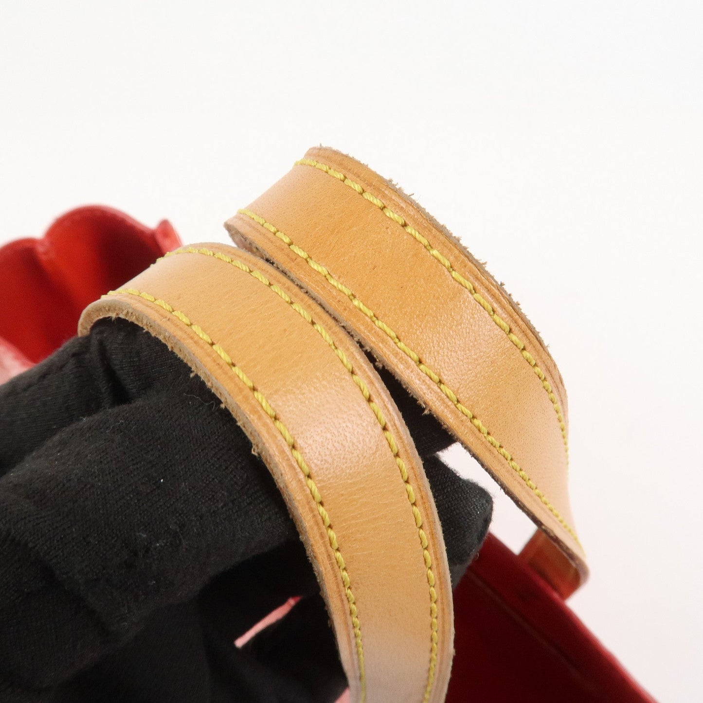 Louis Vuitton Monogram Vernis Lead PM Hand Bag Rouge M91088【Pre-order】