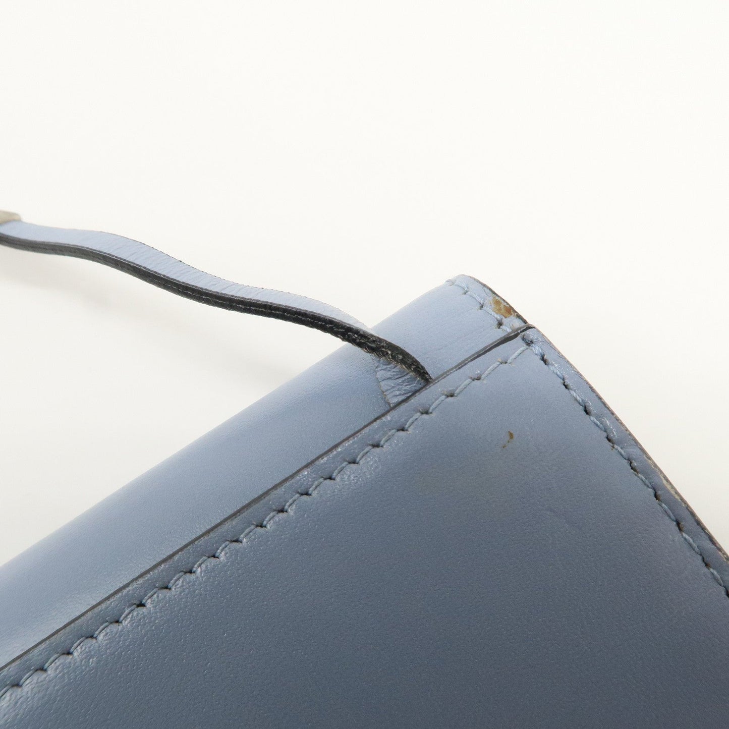 Prada Logo Leather Shoulder Bag Crossbody Bag Light Blue【Pre-order】