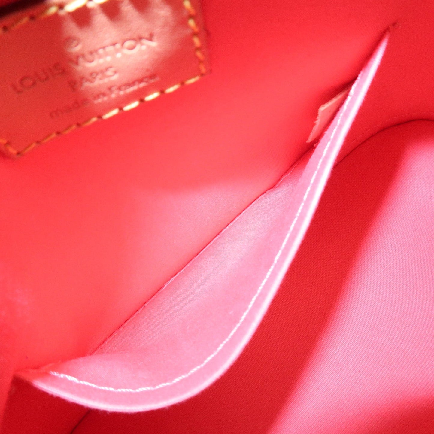 Louis Vuitton Monogram Vernis Alma BB 2Way Bag Hand Bag Rose Rich M90259【Pre-order】