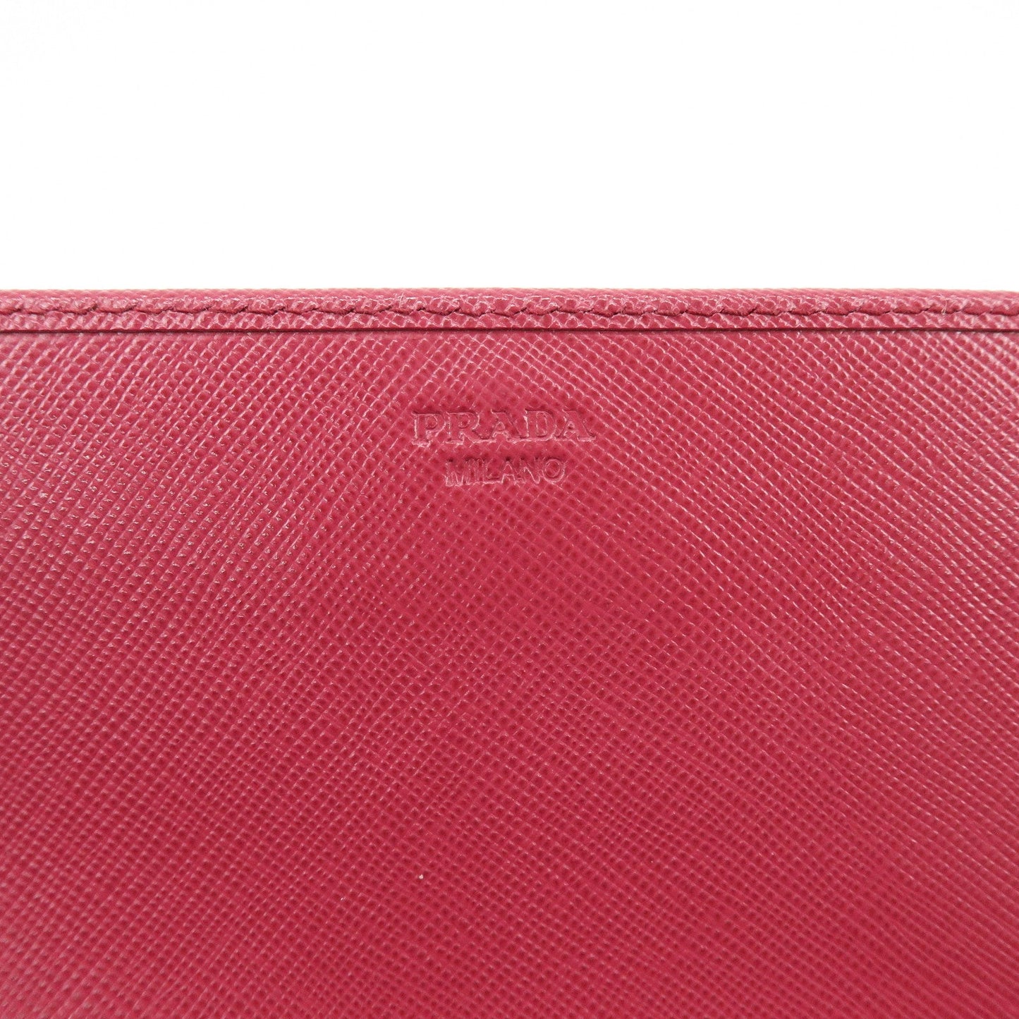 Prada Saffiano Leather Chain Wallet WOC Pink 1M1290【Pre-order】
