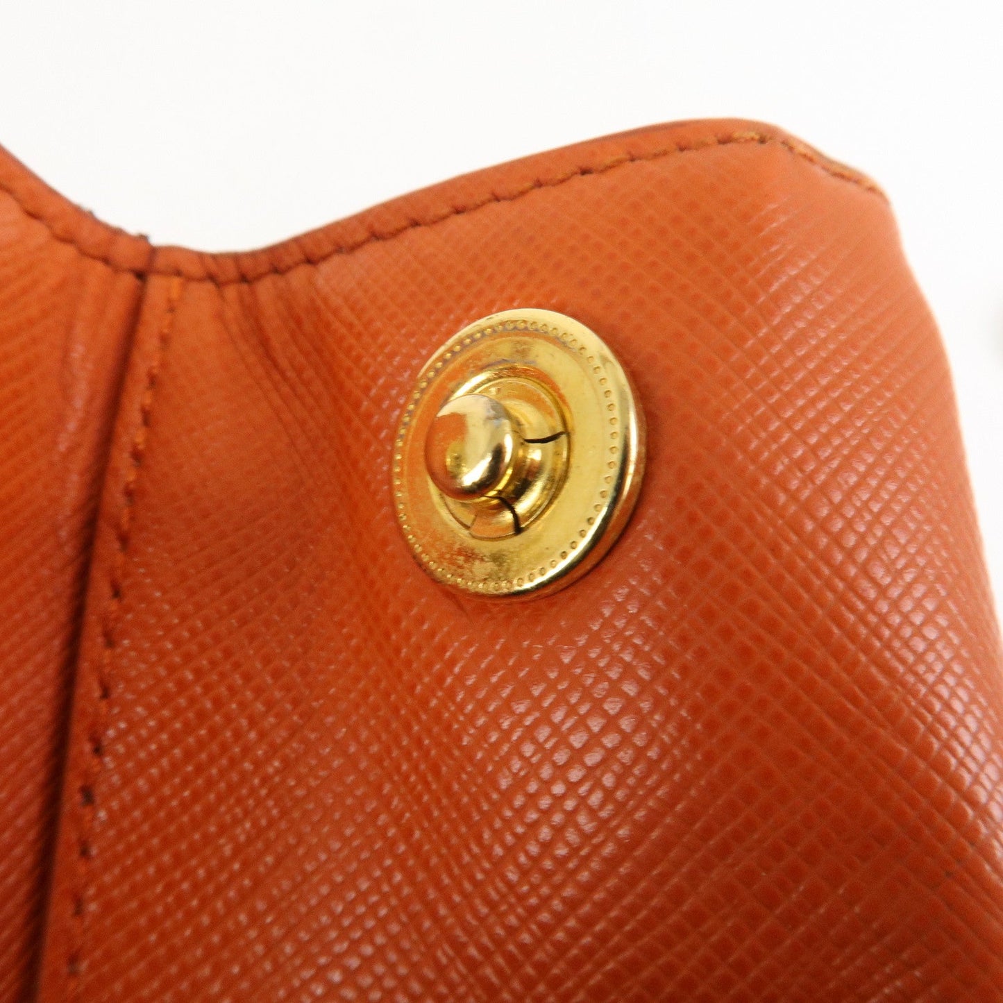 Prada Galleria Saffiano Leather 2Way Bag Orange 1BA274【Pre-order】