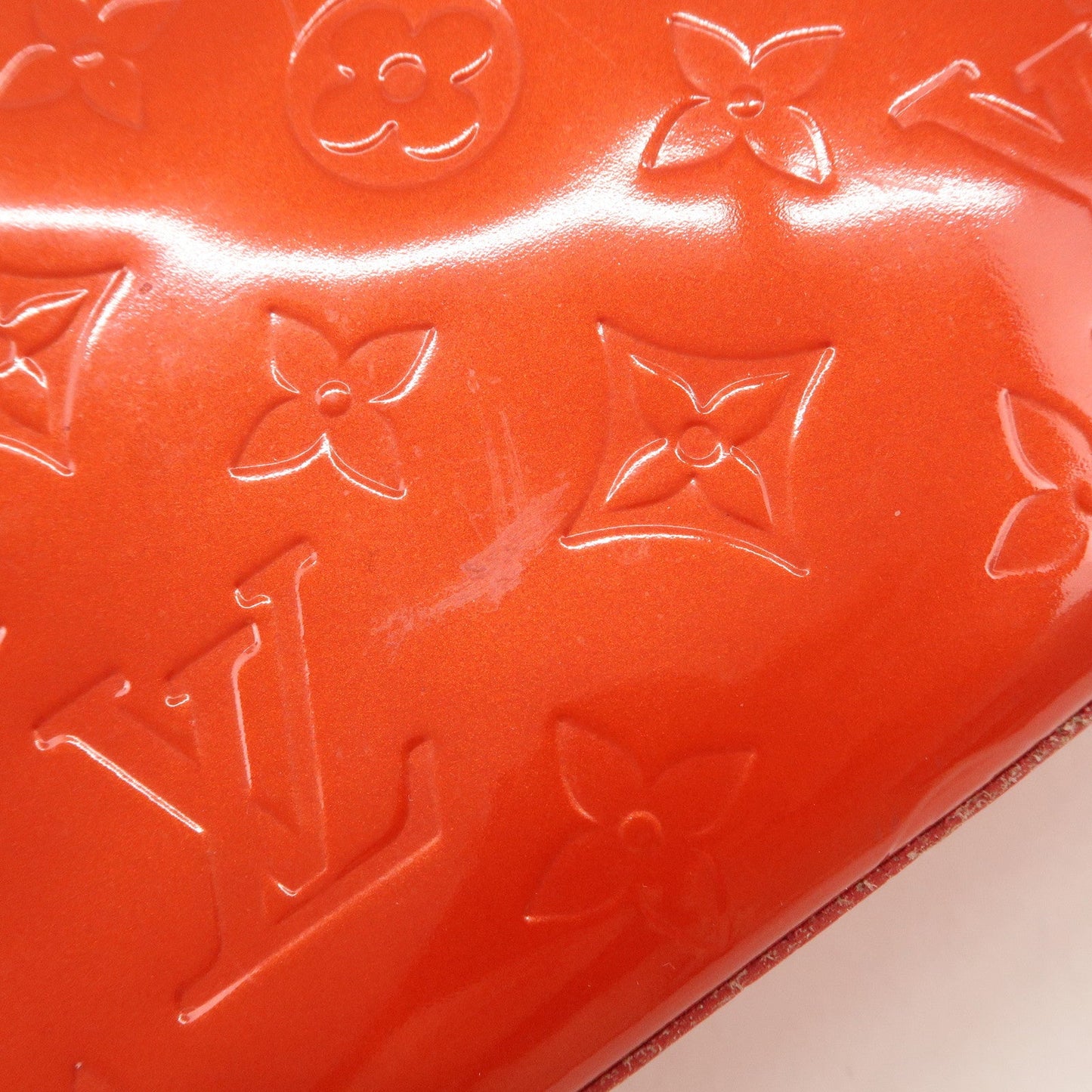 Louis Vuitton Monogram Vernis Lead PM Hand Bag Rouge M91088【Pre-order】