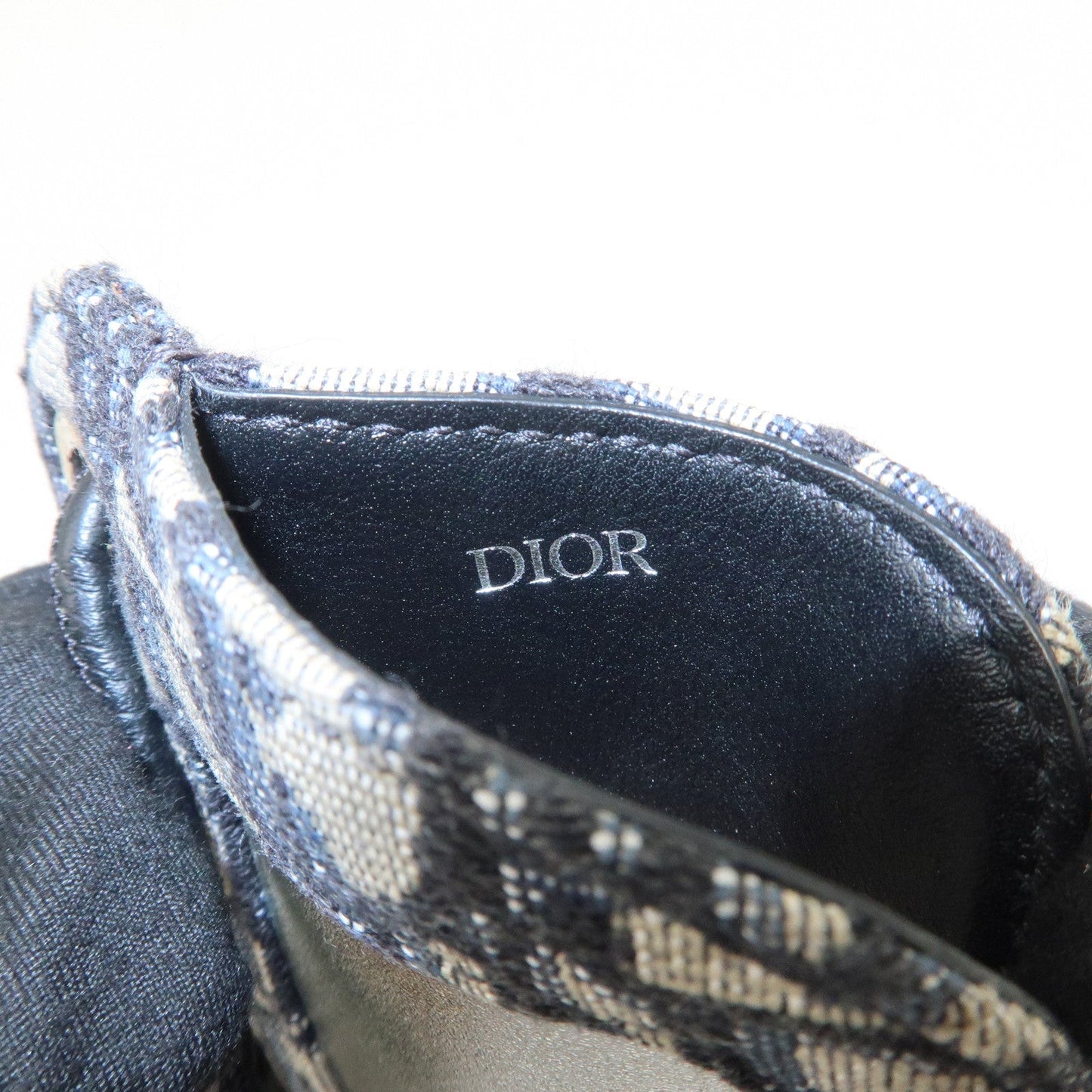 Christian Dior Oblique Jacquard Leather Card Case Card Holder【Pre-order】