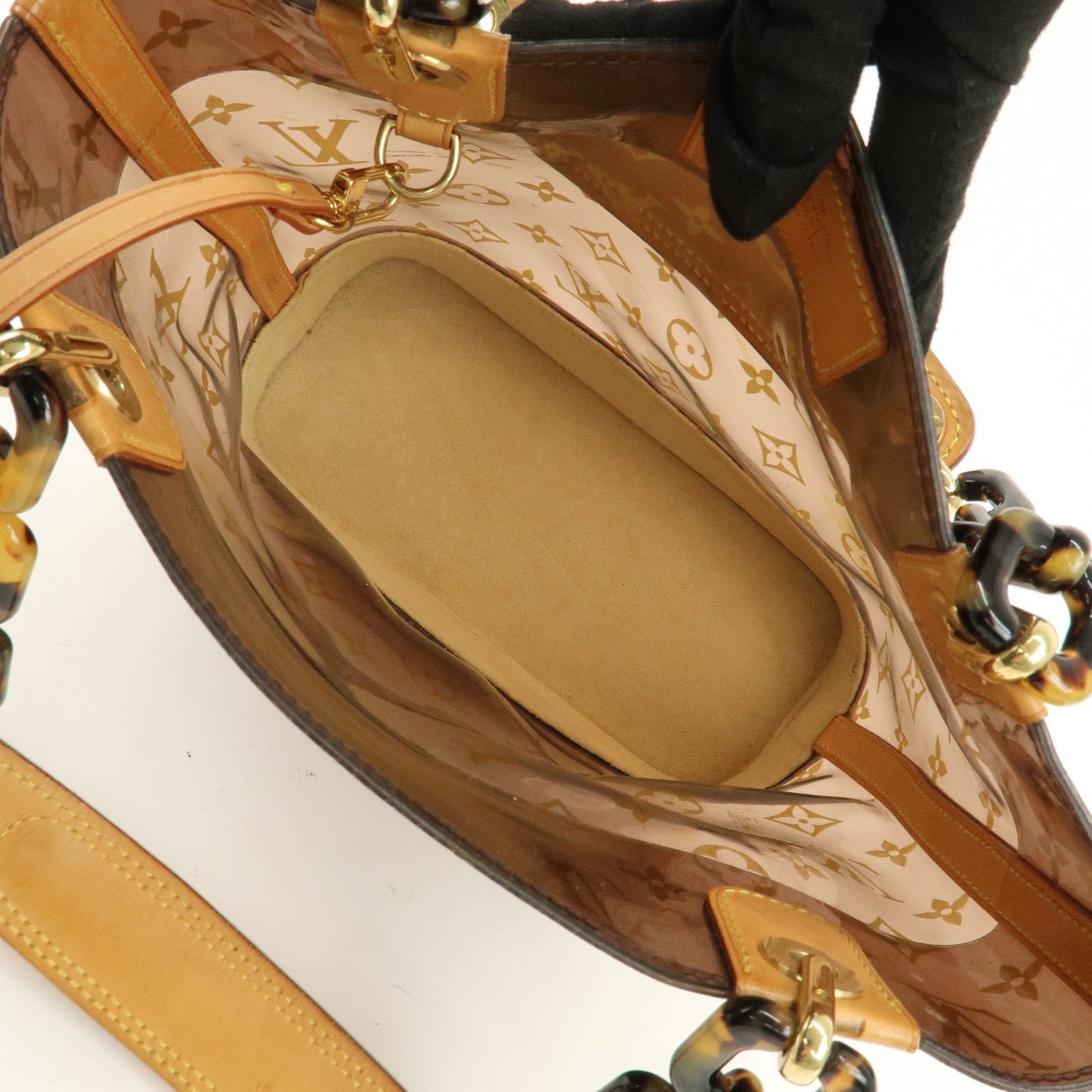 Louis Vuitton Monogram Cabas Ambre PM Tote Bag Clear Brown M92502【Pre-order】