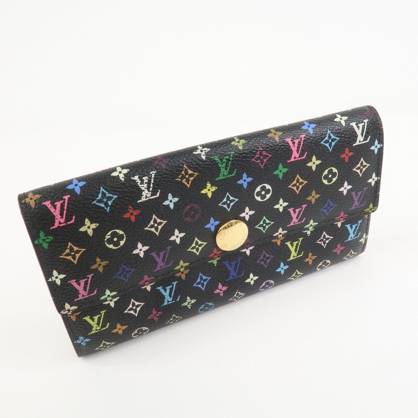 Louis Vuitton Monogram Multicolor Portefeuille Sarah Wallet M93747【Pre-order】