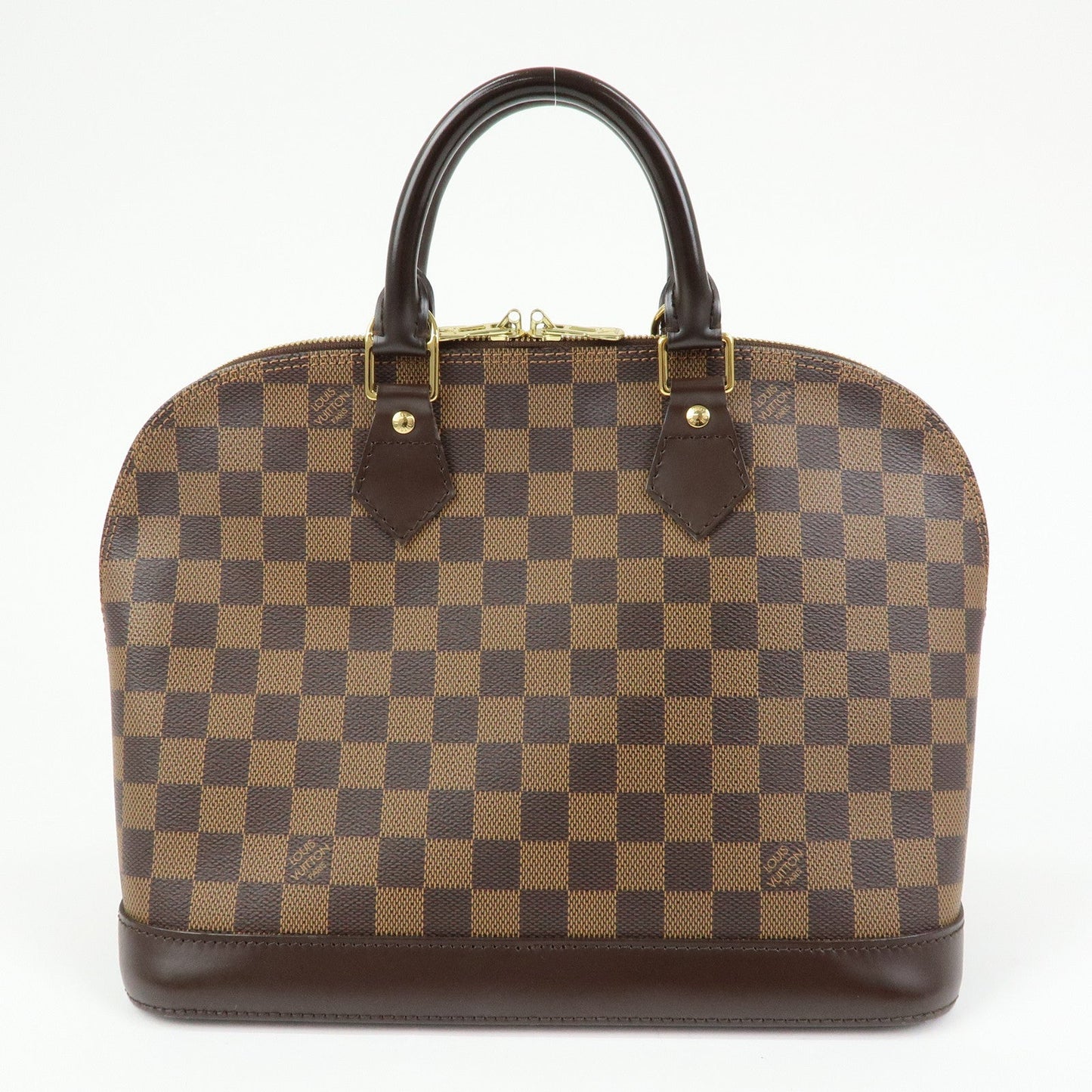 Louis Vuitton Damier Canvas Leather Alma PM Hand Bag Brown N51131【Pre-order】