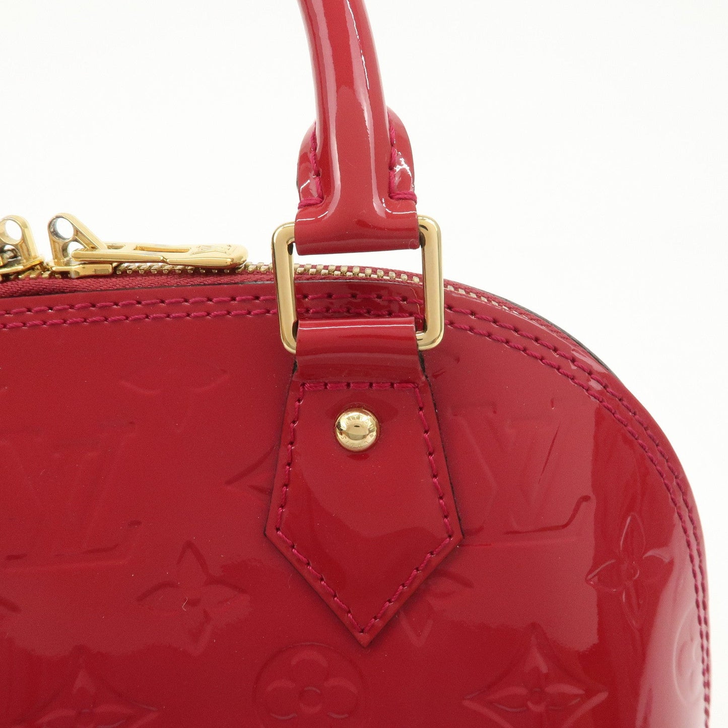 Louis Vuitton Monogram Vernis Alma BB 2Way Bag Rose Indien M91771【Pre-order】