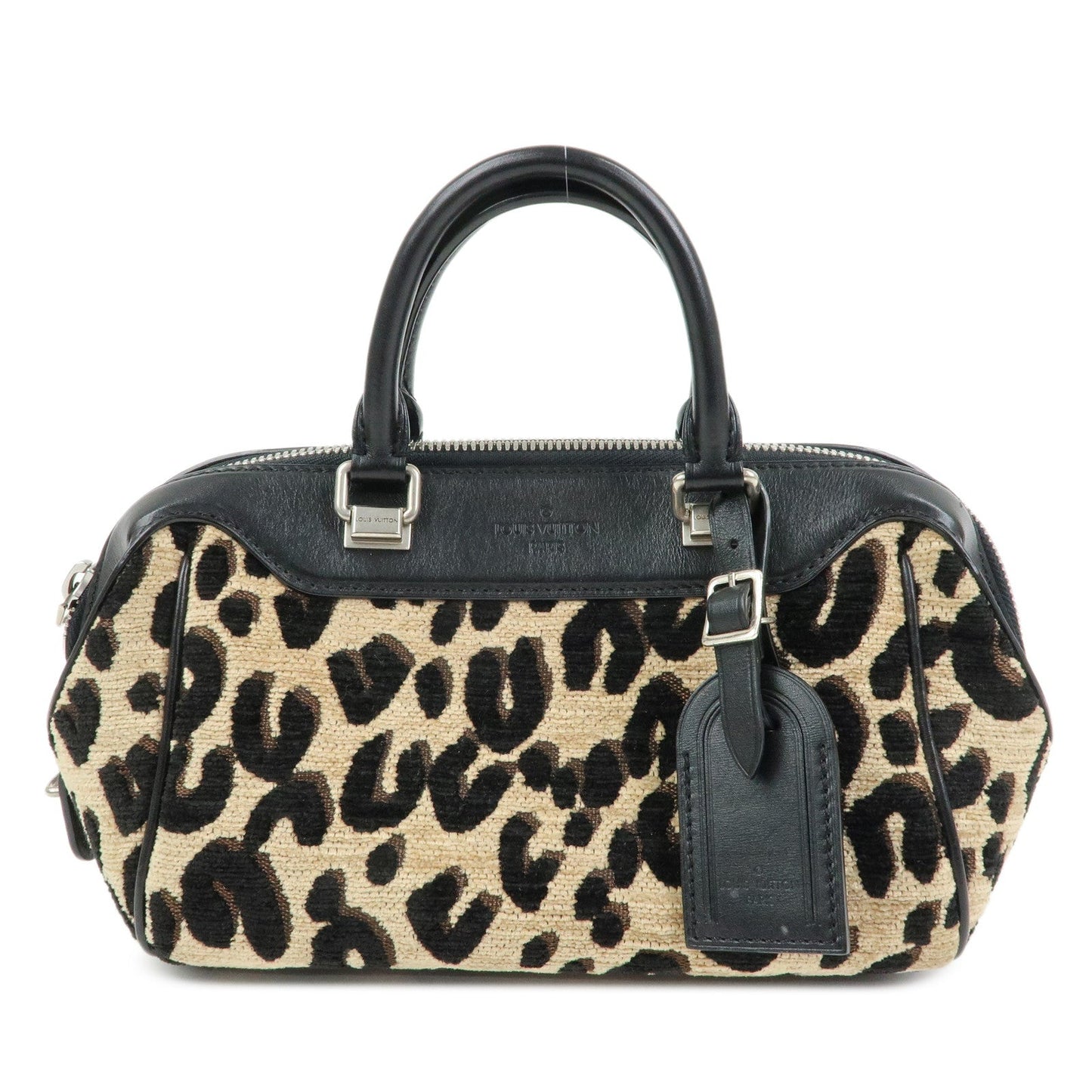 Louis Vuitton Jacquard Canvas Leather Leopard Baby Hand Bag M94257【Pre-order】