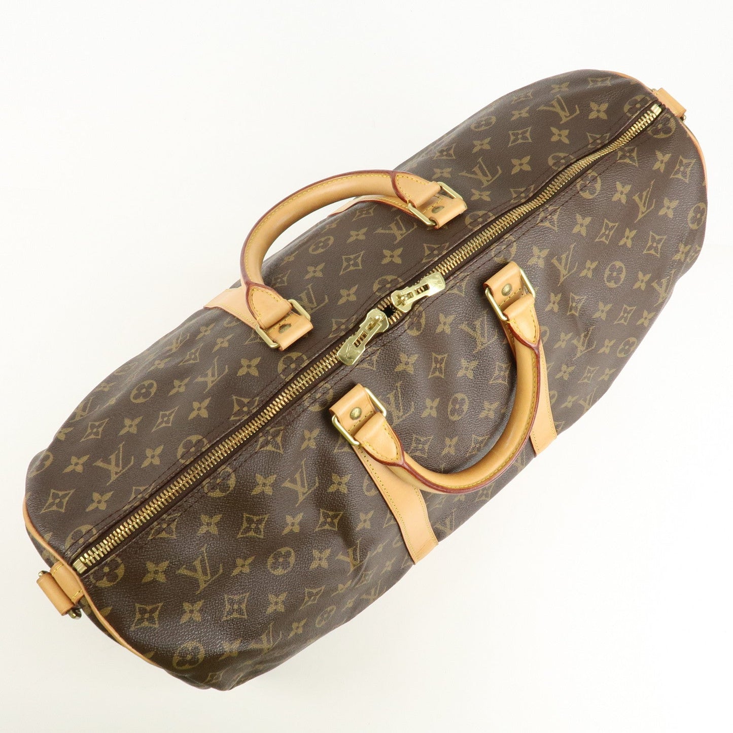 Louis Vuitton Monogram Keep All 50 Boston Bag Brown M41416【Pre-order】