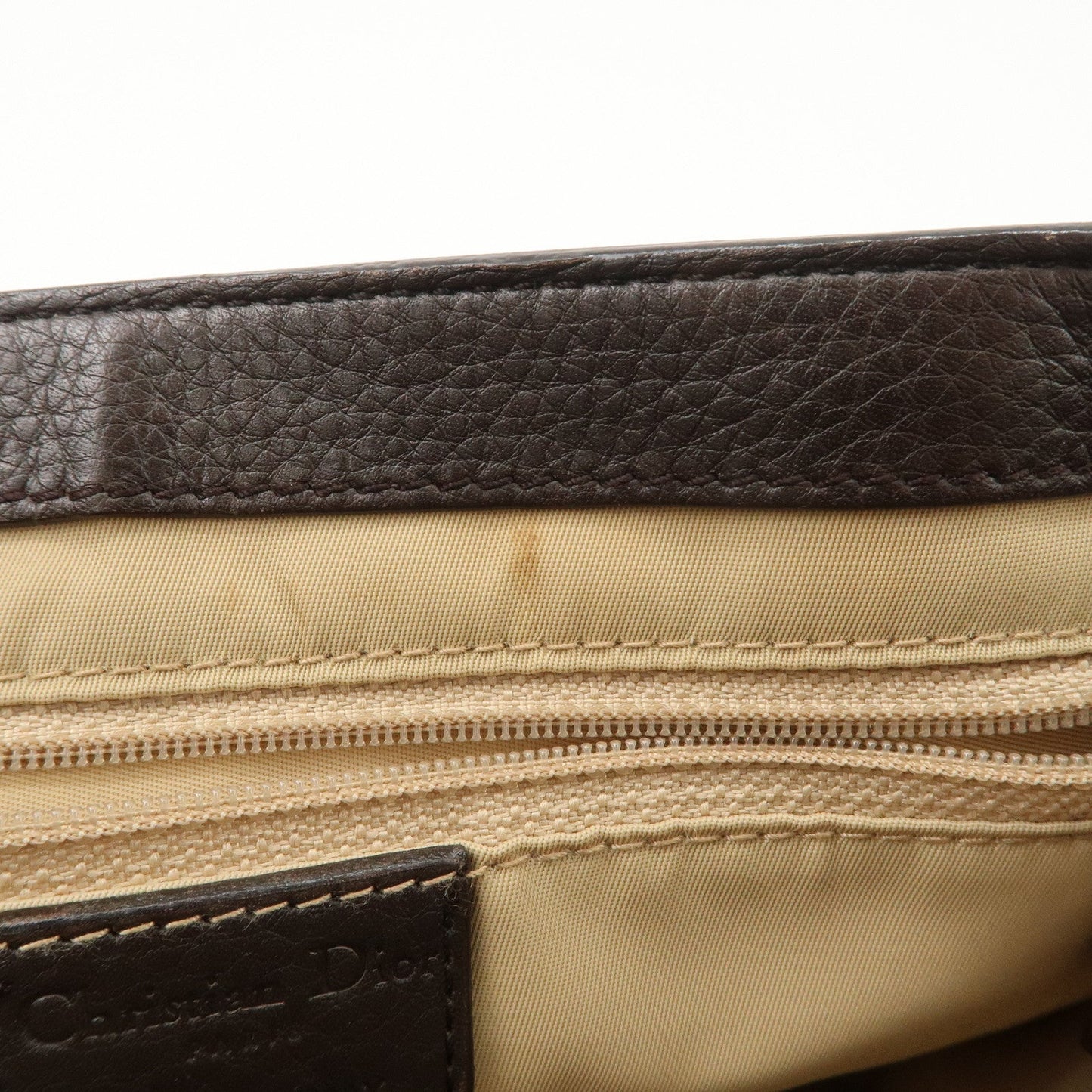 Christian Dior Trotter Leather Canvas Hand Bag【Pre-order】