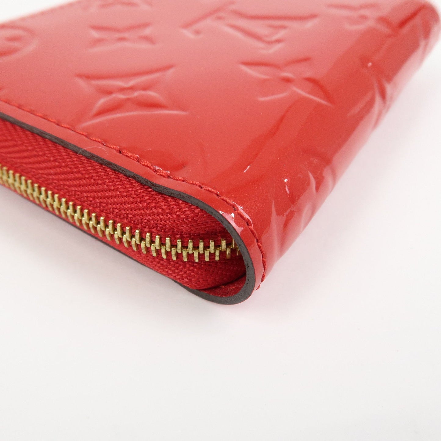 Louis Vuitton Vernis Leather Zippy Coin Purse Wallet Cerise M90202【Pre-order】