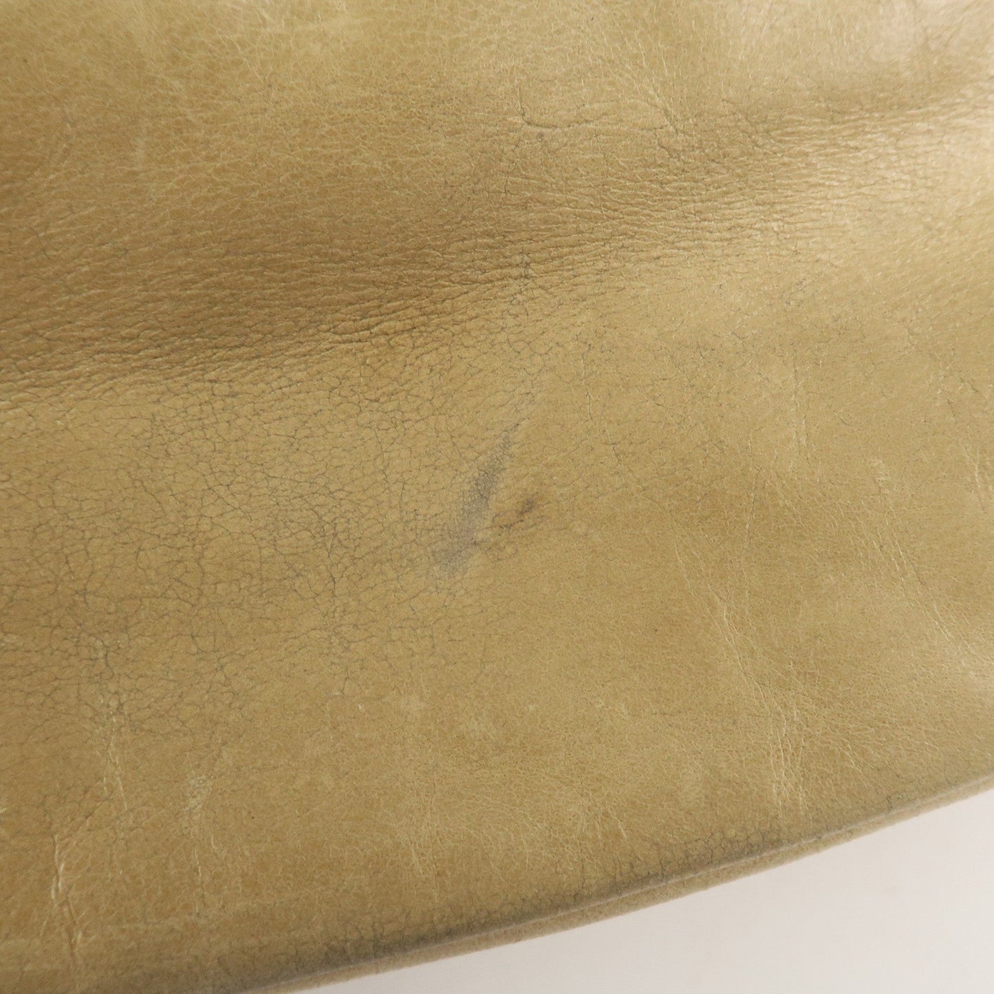Prada Triangle Logo VITELLOSHINE Leather 2Way Bag Beige BN1921【Pre-order】