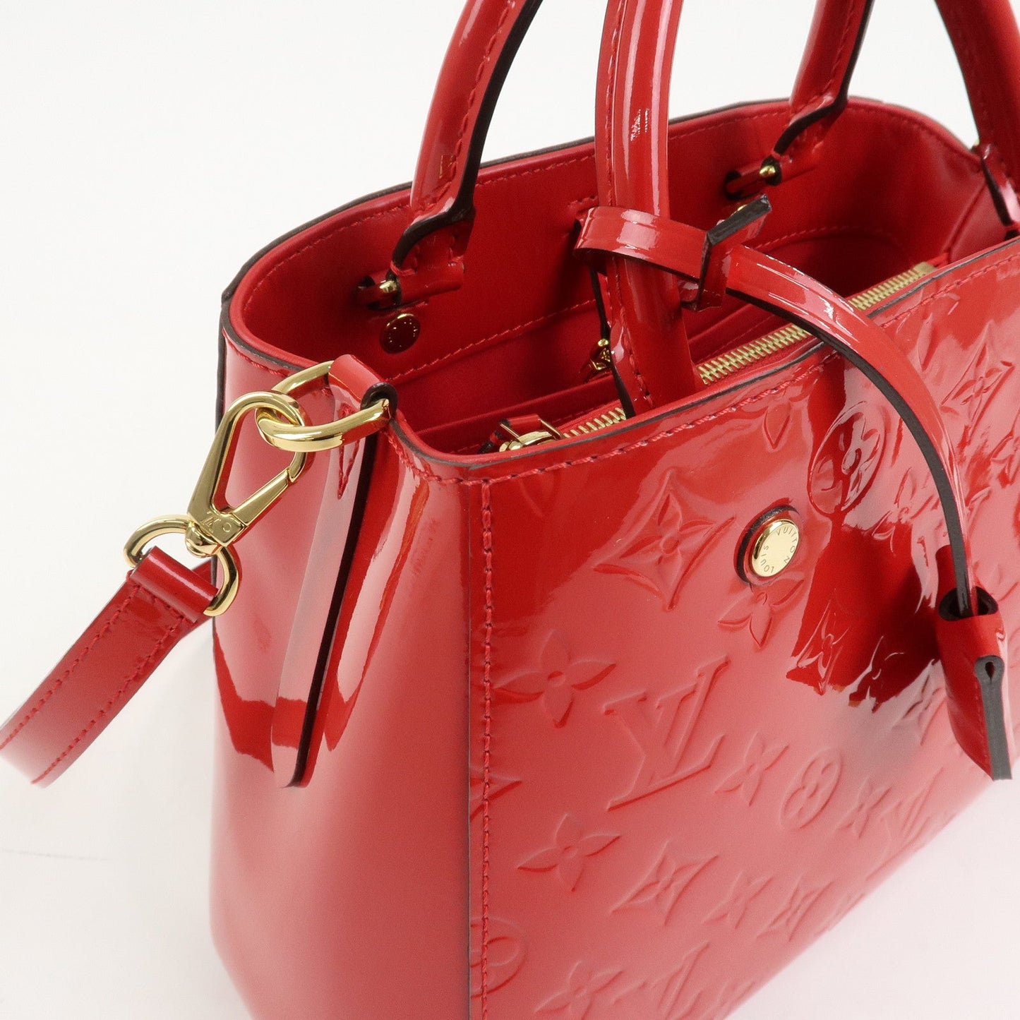 Louis Vuitton Monogram Vernis Montaigne BB 2Way Bag Hand Bag M50170【Pre-order】