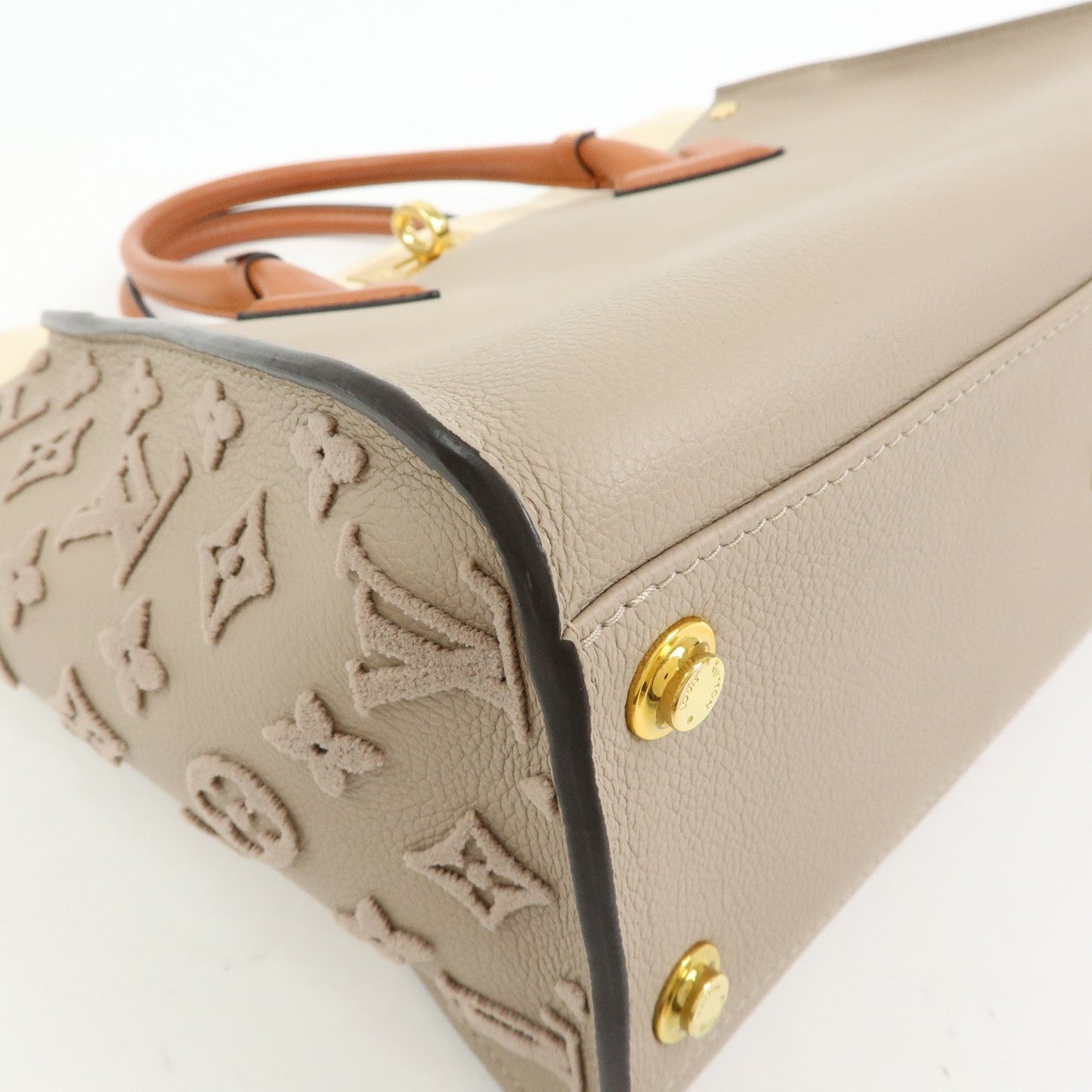 Louis Vuitton Monogram Tuffetage On My Side MM 2Way Bag M53825【Pre-order】
