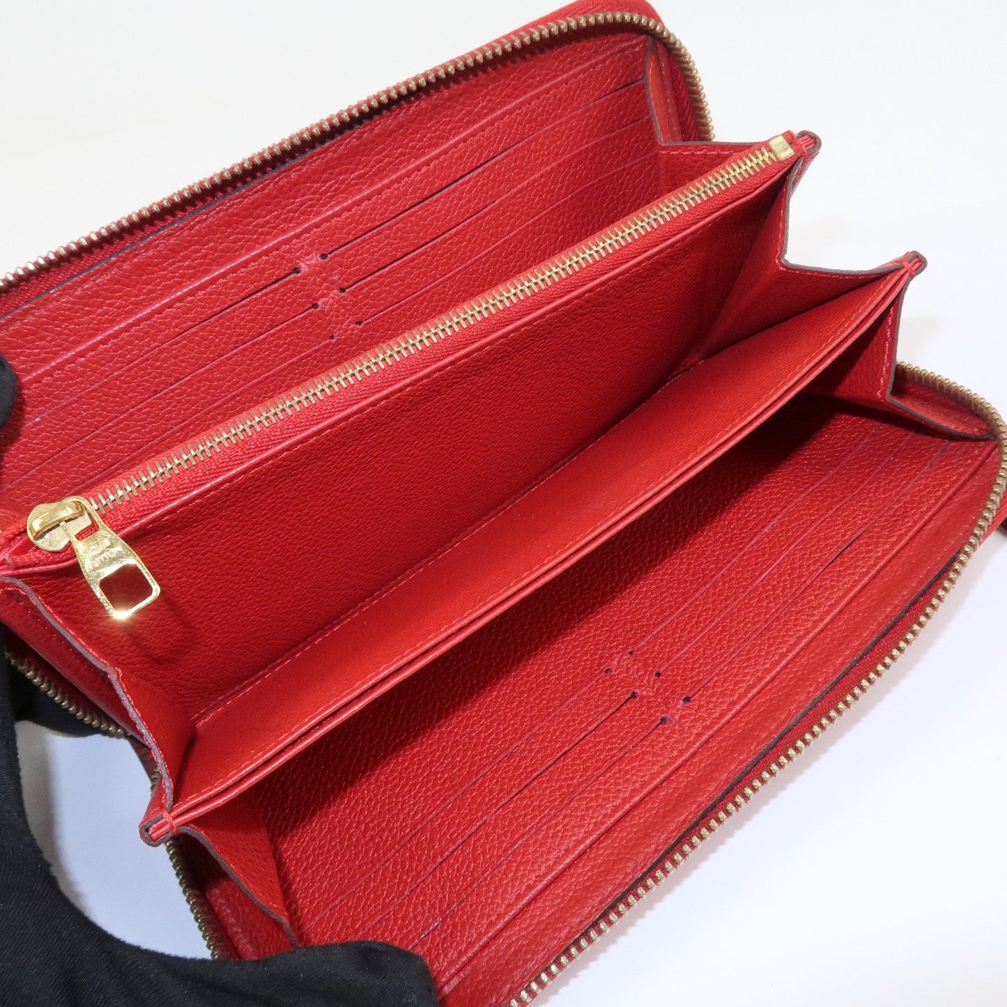 Louis Vuitton Monogram Empreinte Leather Round Zippy Wallet M68571【Pre-order】