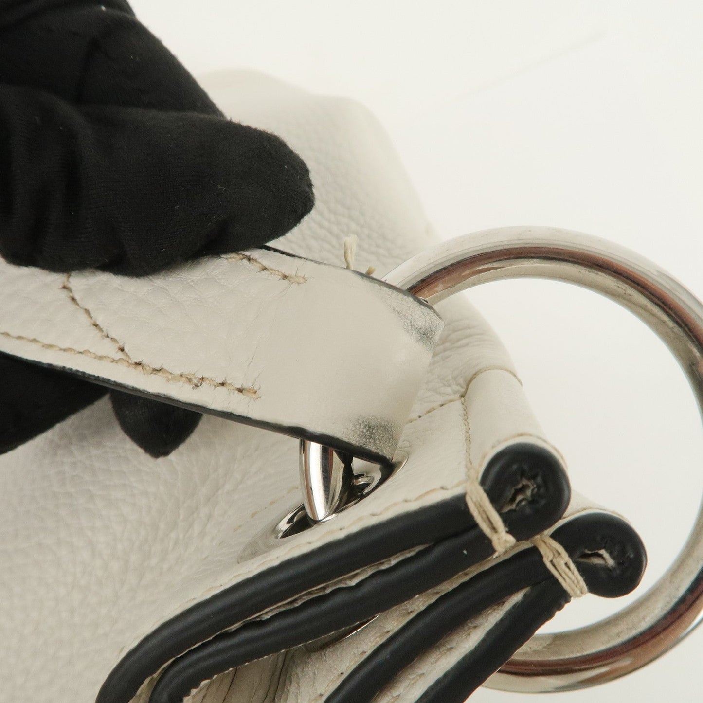 Prada Triangle Logo Leather Shoulder Bag White BR5124【Pre-order】