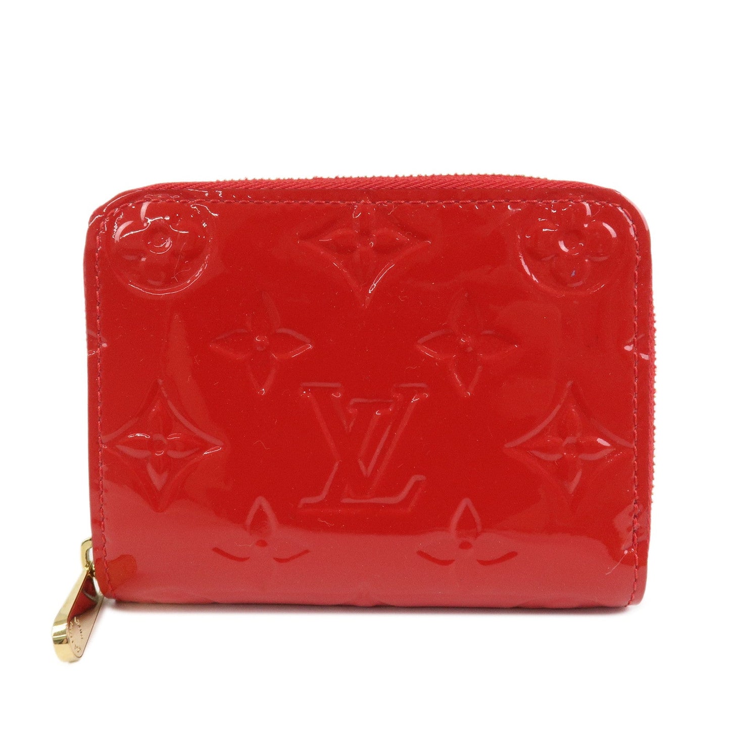 Louis Vuitton Vernis Leather Zippy Coin Purse Wallet Cerise M90202【Pre-order】