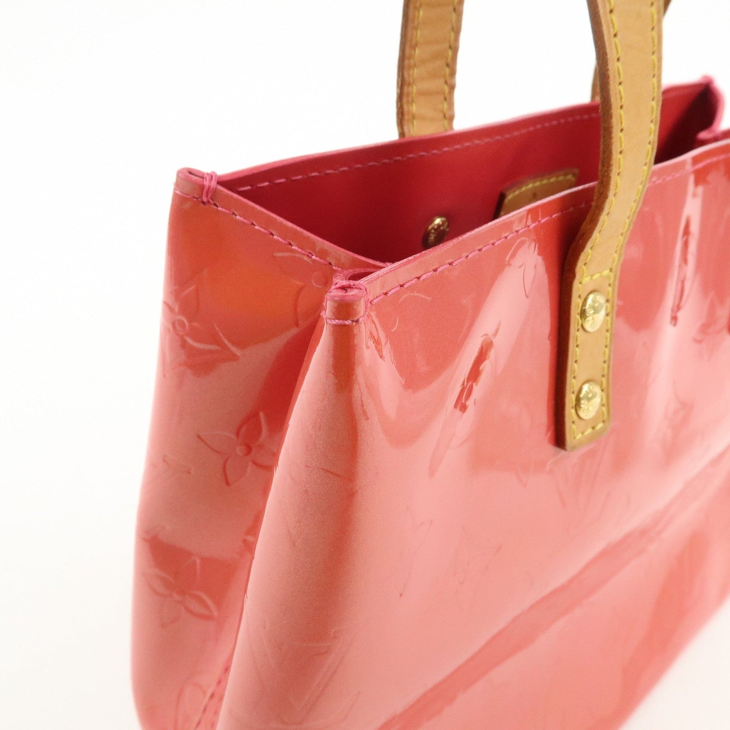Louis Vuitton Monogram Vernis Lead PM Hand Bag Framboise M9132F【Pre-order】