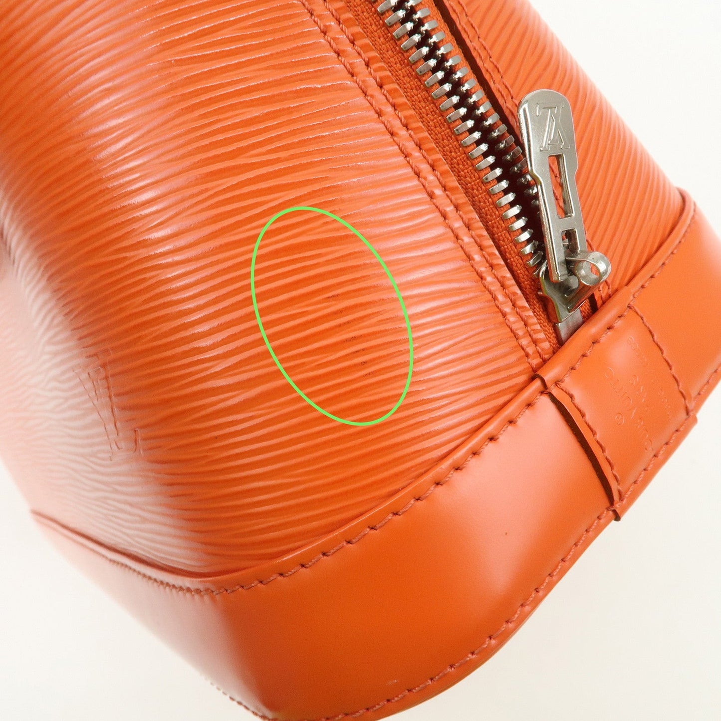 Louis Vuitton Epi Alma PM Hand Bag Pimont Orange M40623【Pre-order】