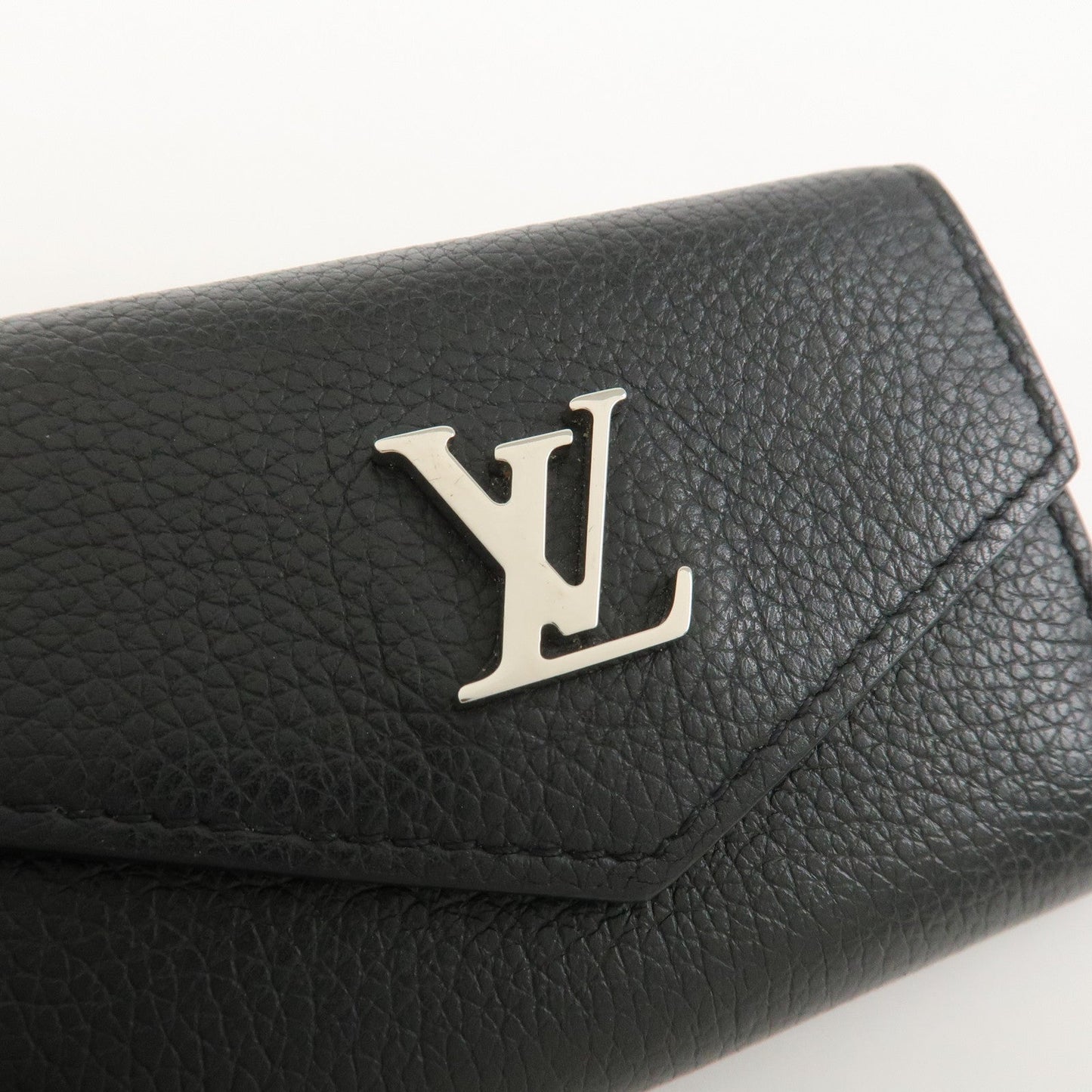 Louis Vuitton Portefeuille Lock Mini Compact Wallet Noir M63921【Pre-order】