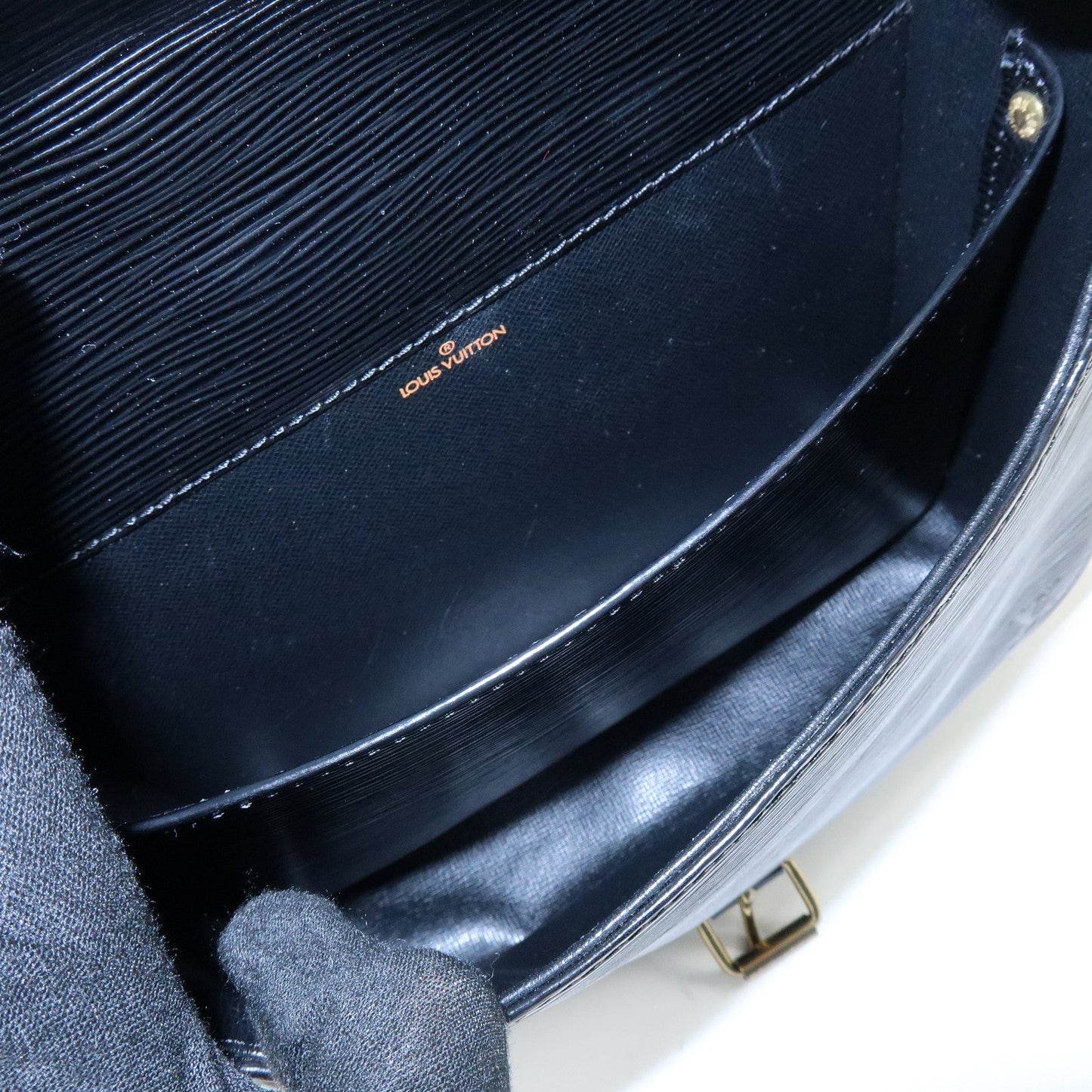 Louis Vuitton Epi Cartouchiere Shoulder Crossbody Bag Noir M52242【Pre-order】