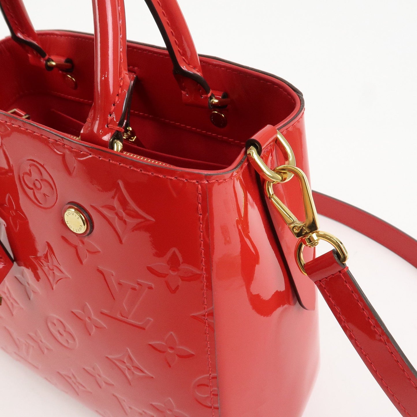 Louis Vuitton Monogram Vernis Montaigne BB 2Way Bag Hand Bag M50170【Pre-order】