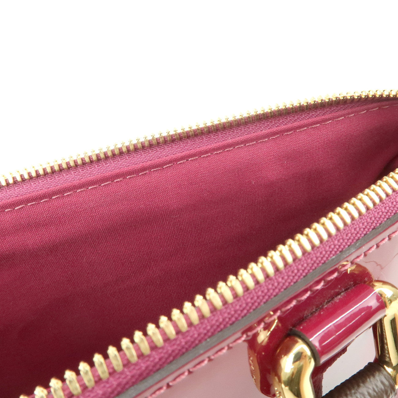 Louis Vuitton Vernis Monogram Tote Miroir 2Way Bag Magenta M54640【Pre-order】