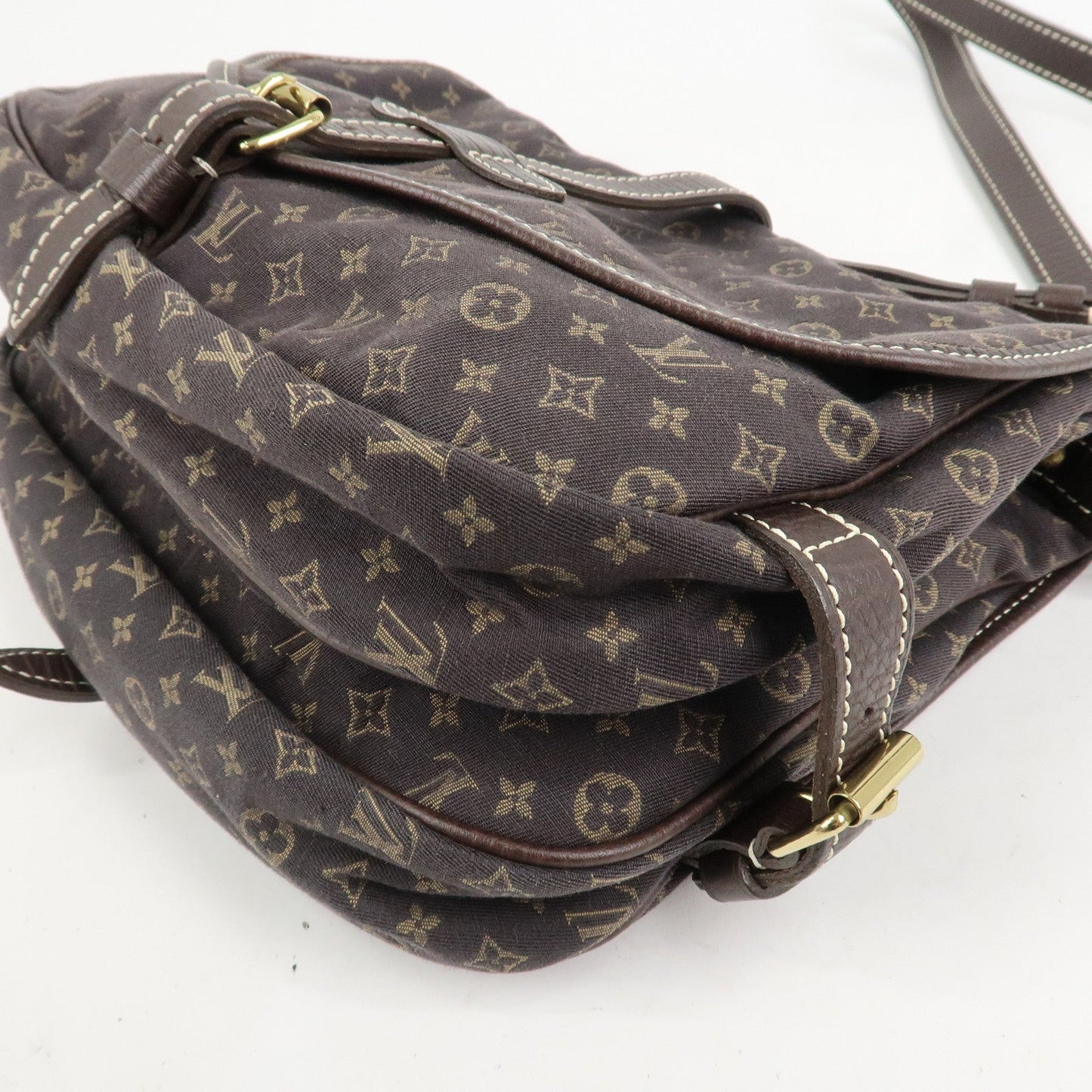 Louis Vuitton Monogram Mini Lin Saumur 30 Shoulder Bag Brown M95227【Pre-order】