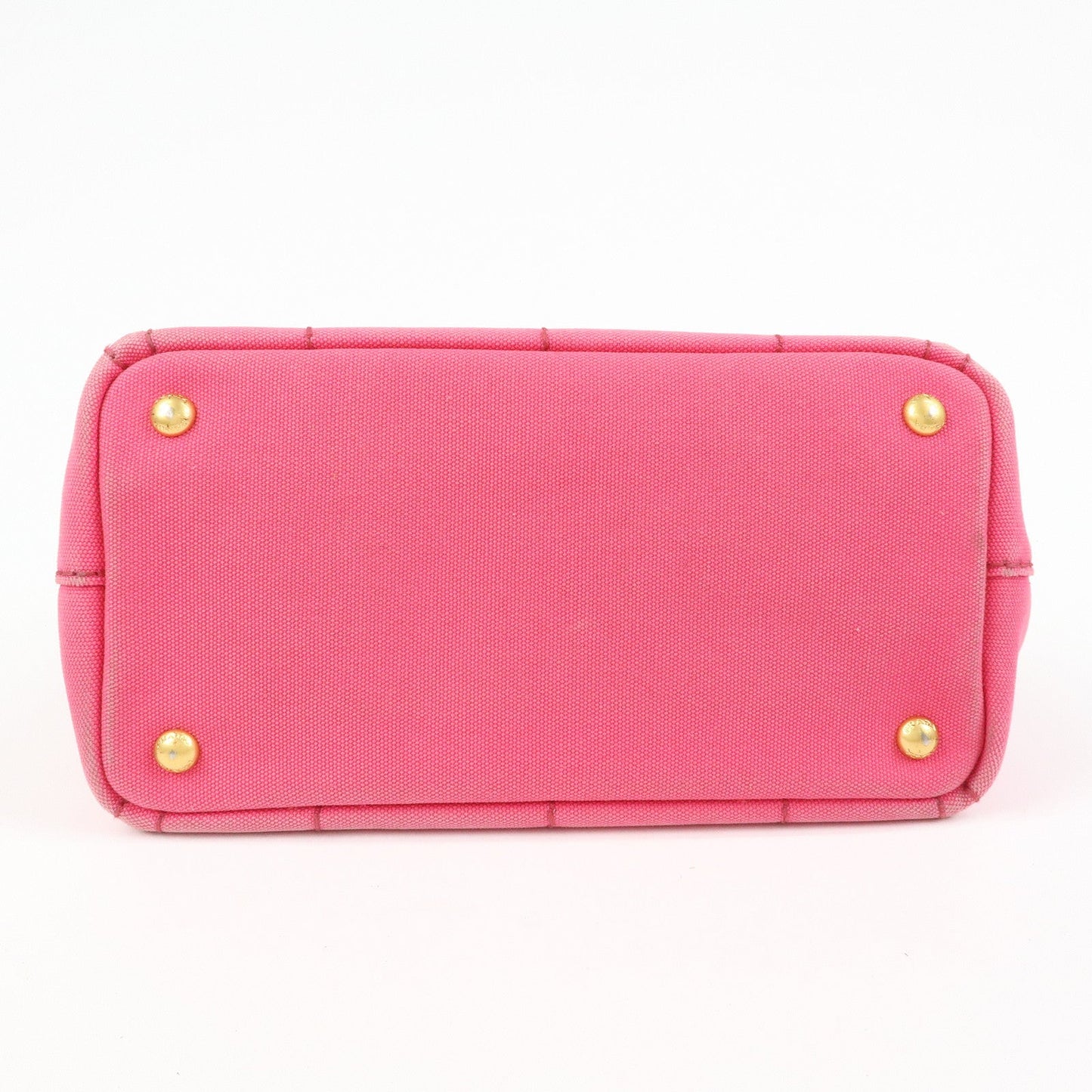 Prada Canapa Mini Canvas 2Way Bag Hand Bag Pink 1BG439【Pre-order】